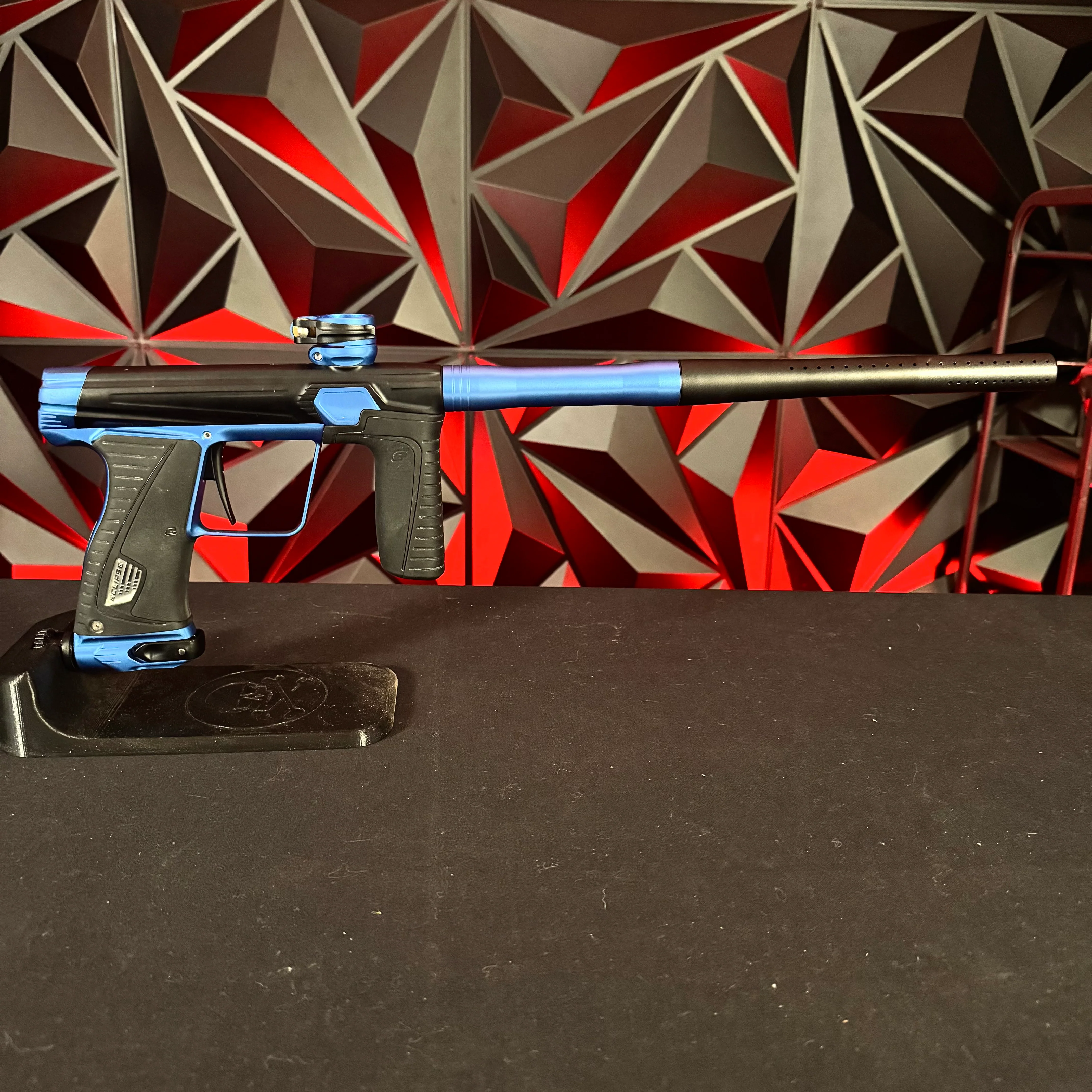 Used Planet Eclipse Gtek 180R Paintball Gun - Black/Blue - Image 6