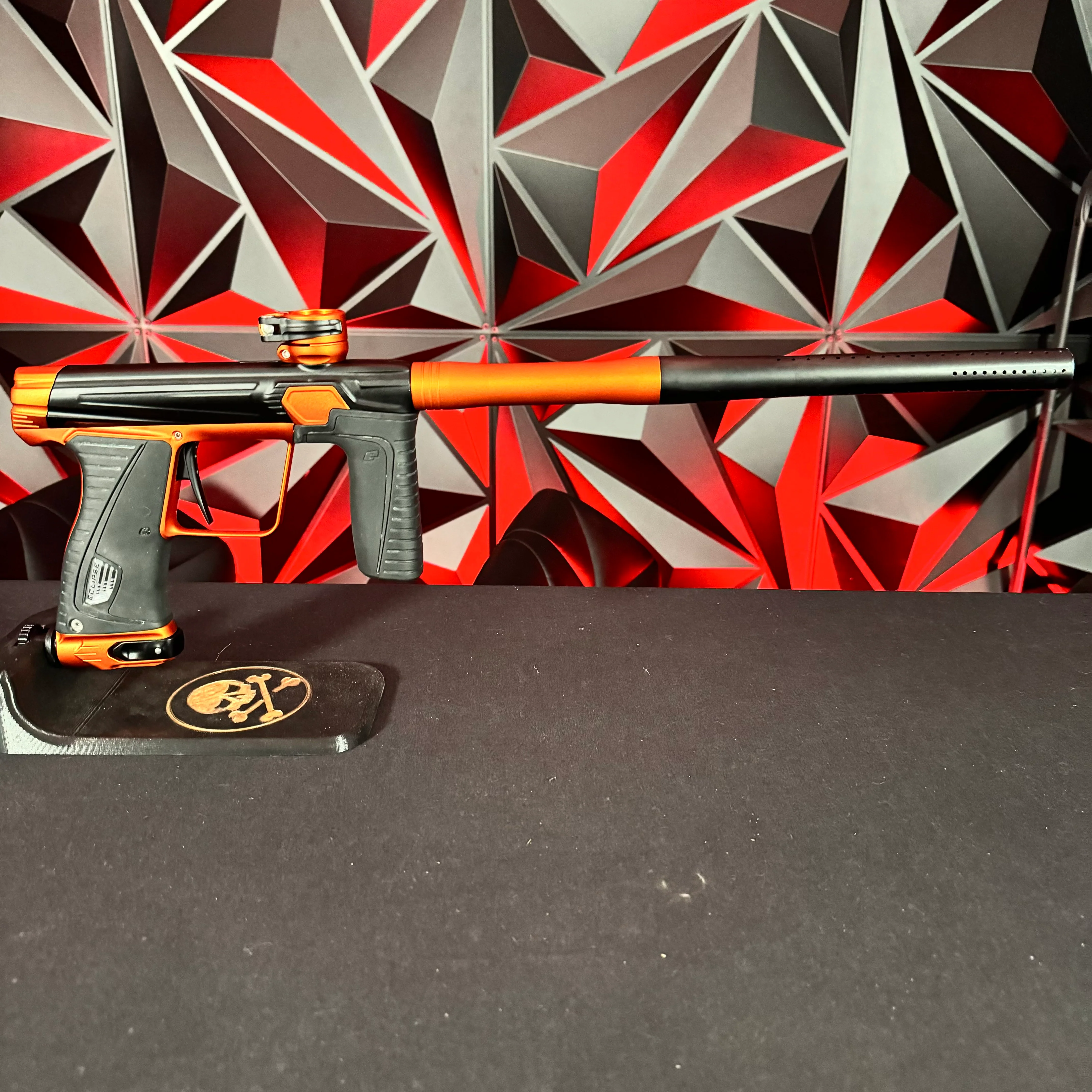 Used Planet Eclipse Gtek 180R Paintball Gun - Black/Orange - Image 6