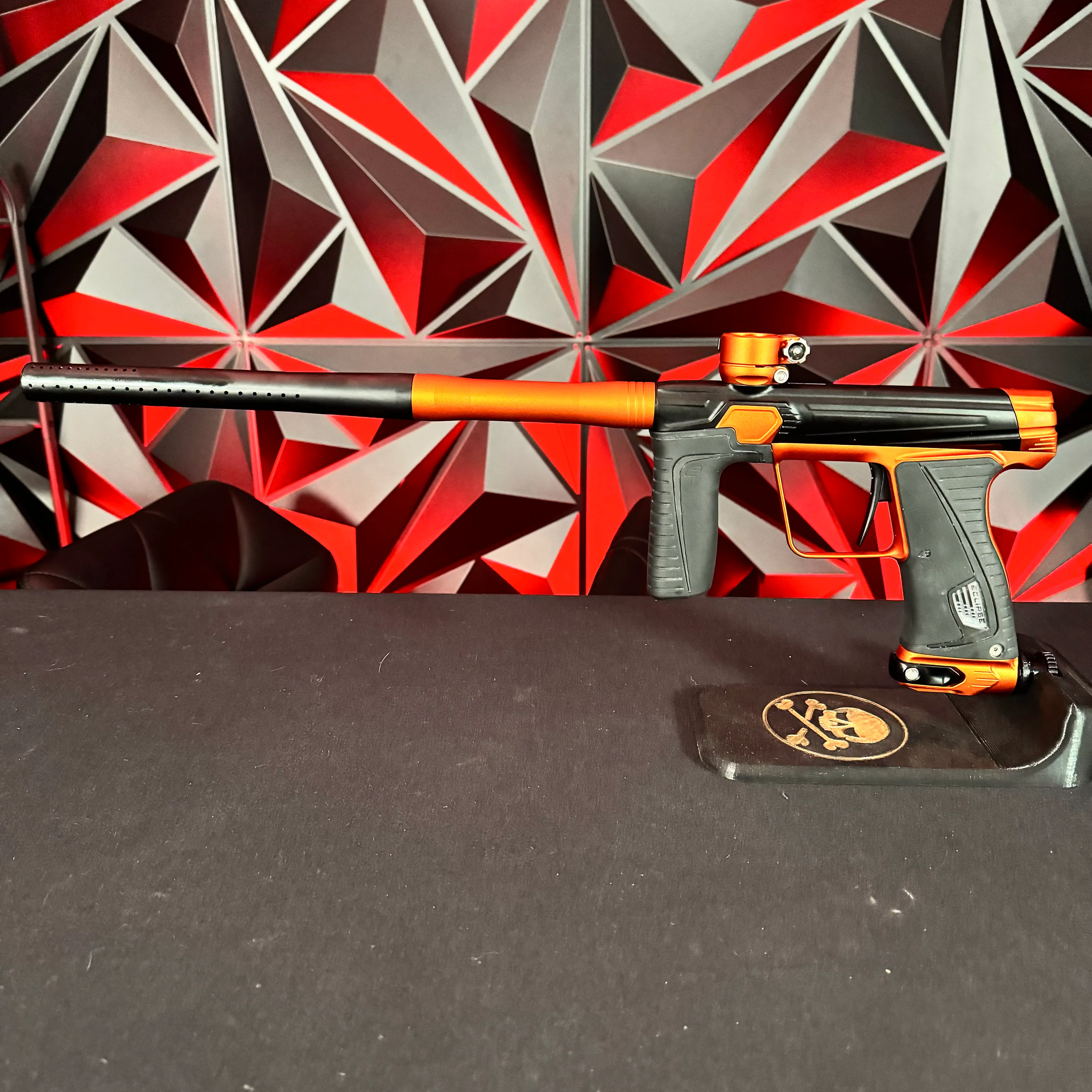 Used Planet Eclipse Gtek 180R Paintball Gun - Black/Orange - Image 7