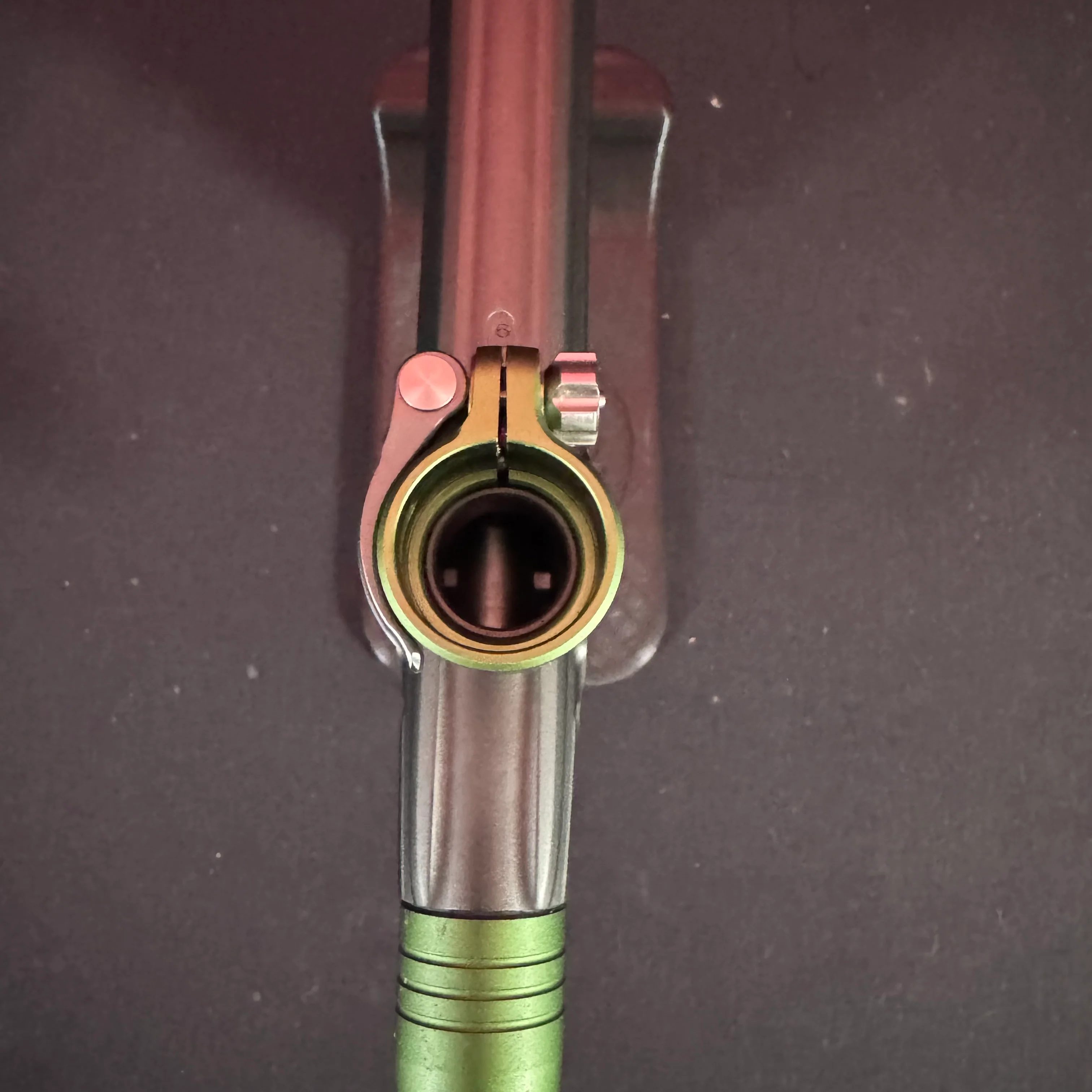 Used Planet Eclipse Gtek 180R Paintball Gun - Charcoal/Green (Vyper Storm) w/ 4 PWR Inserts - Image 9