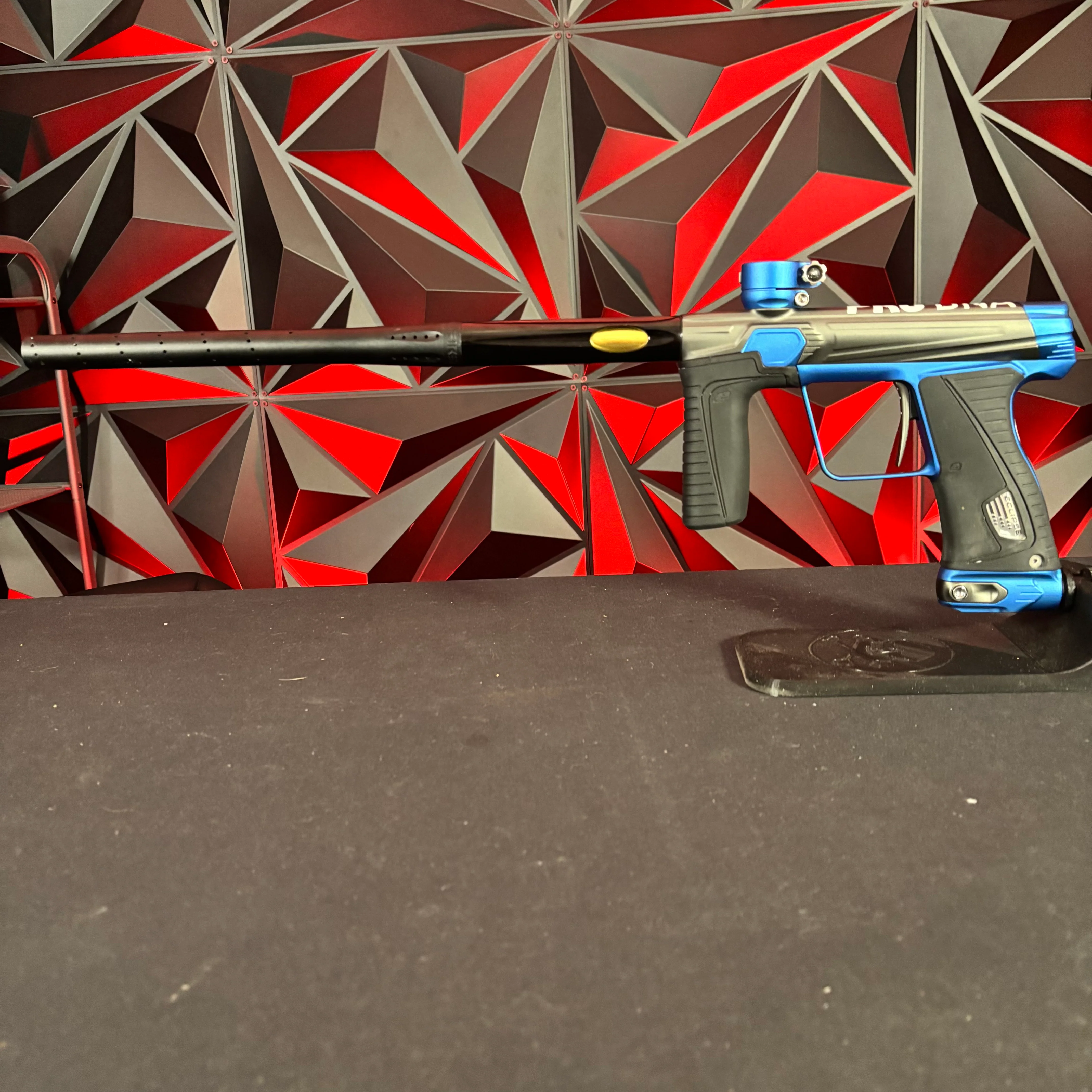 Used Planet Eclipse Gtek 180R Paintball Gun - Graphite/Blue - Image 7