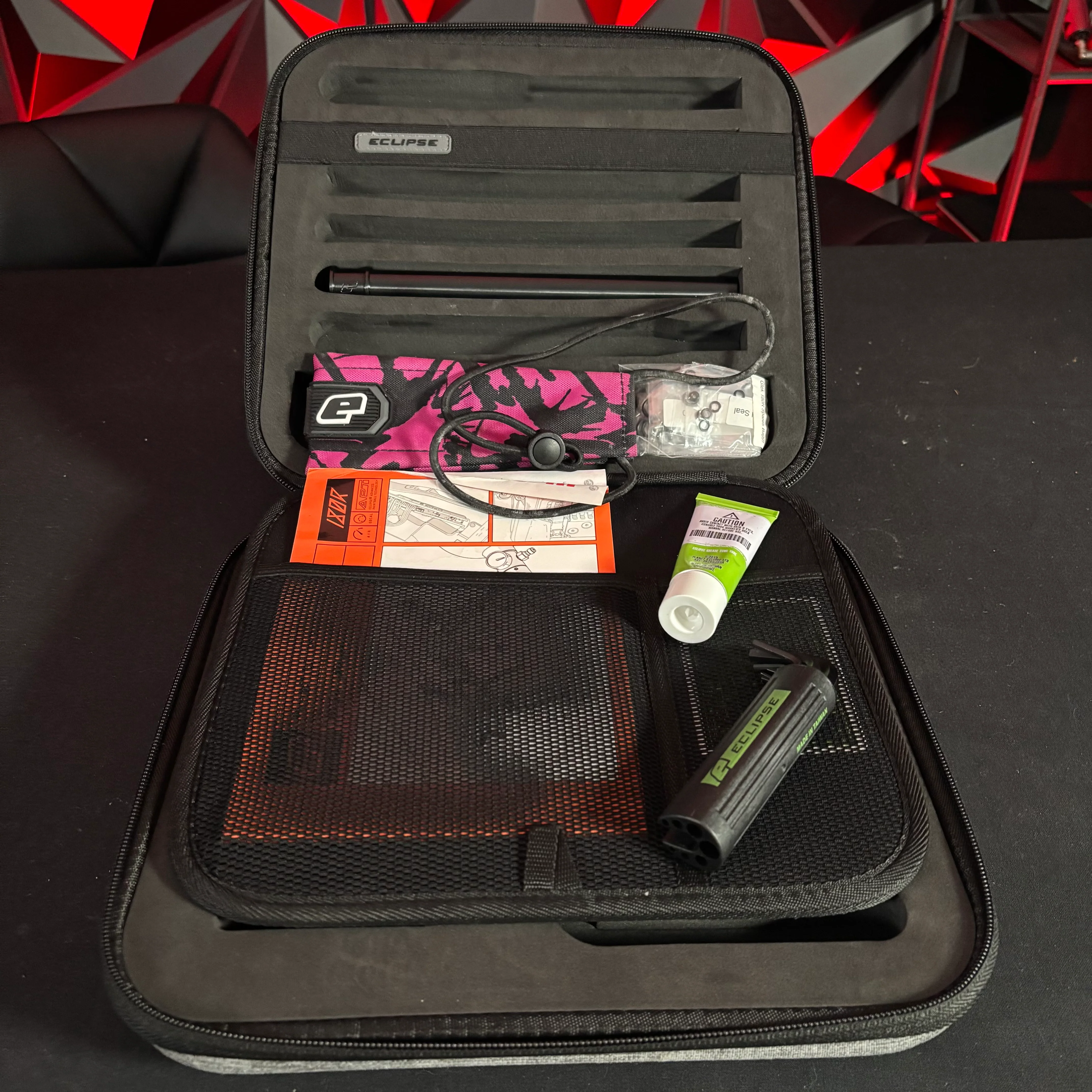 Used Planet Eclipse Gtek 180R Paintball Gun - Red/Black - Image 10