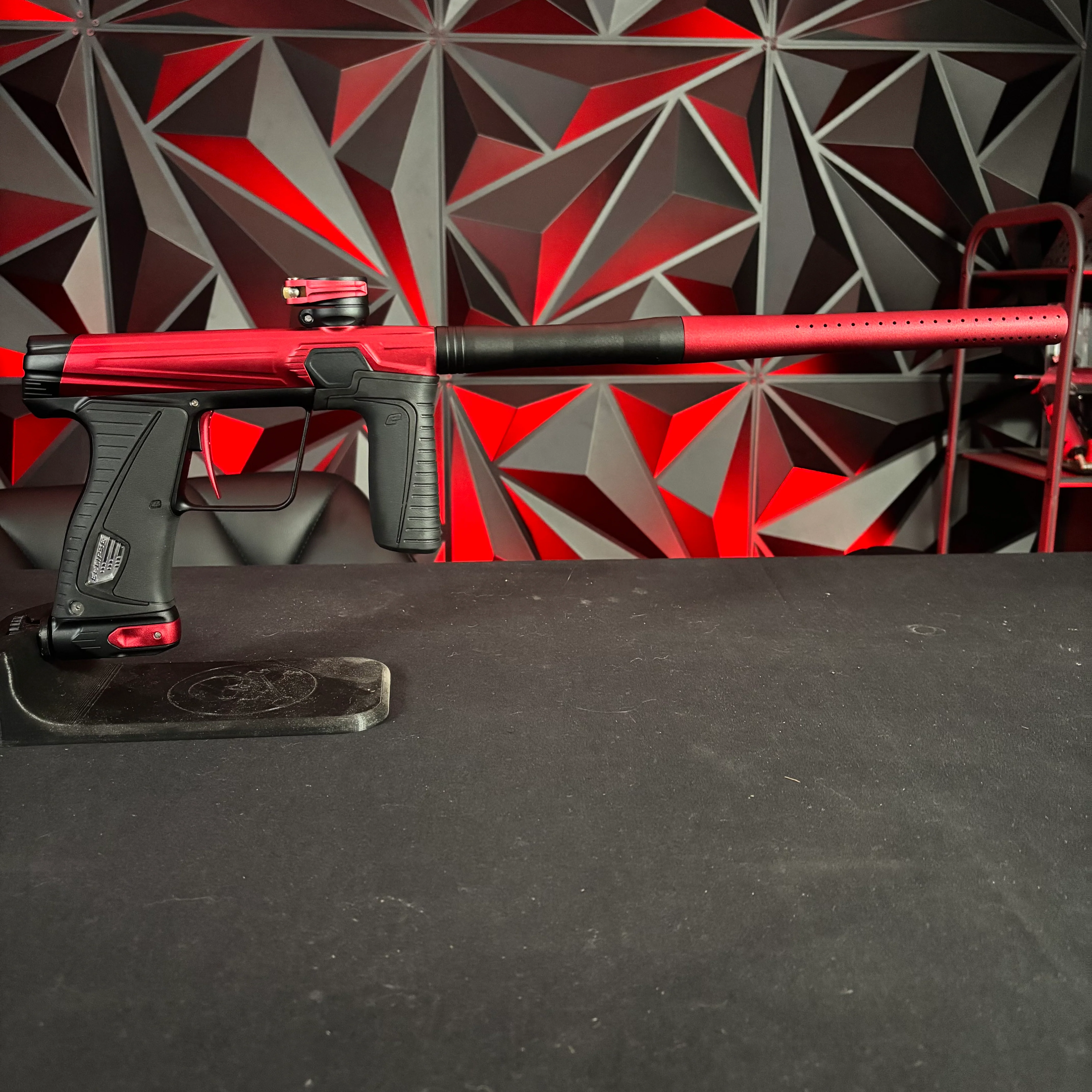 Used Planet Eclipse Gtek 180R Paintball Gun - Red/Black - Image 6
