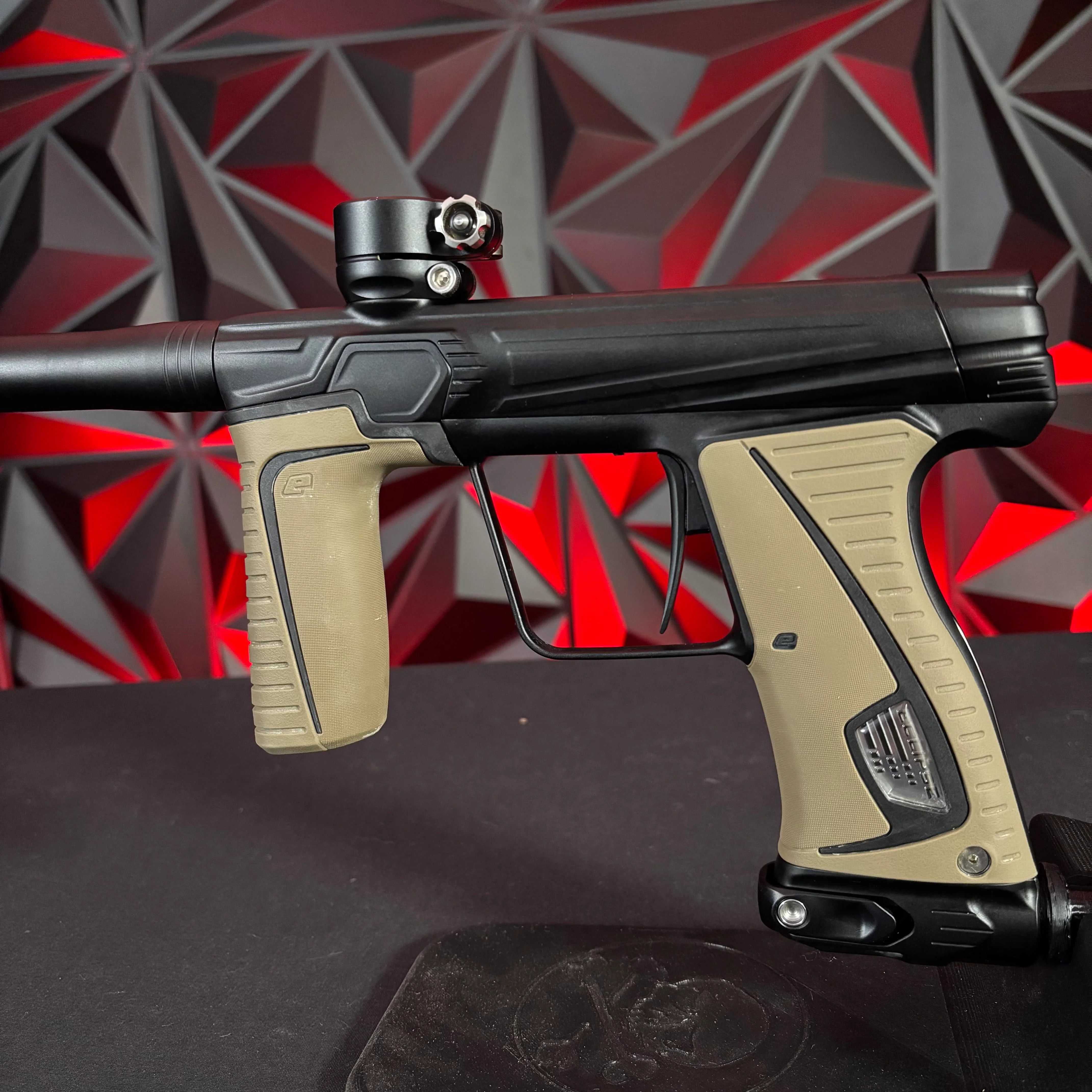 Used Planet Eclipse Gtek 180R Paintball Gun - Midnight /w FDE Grips - Image 4