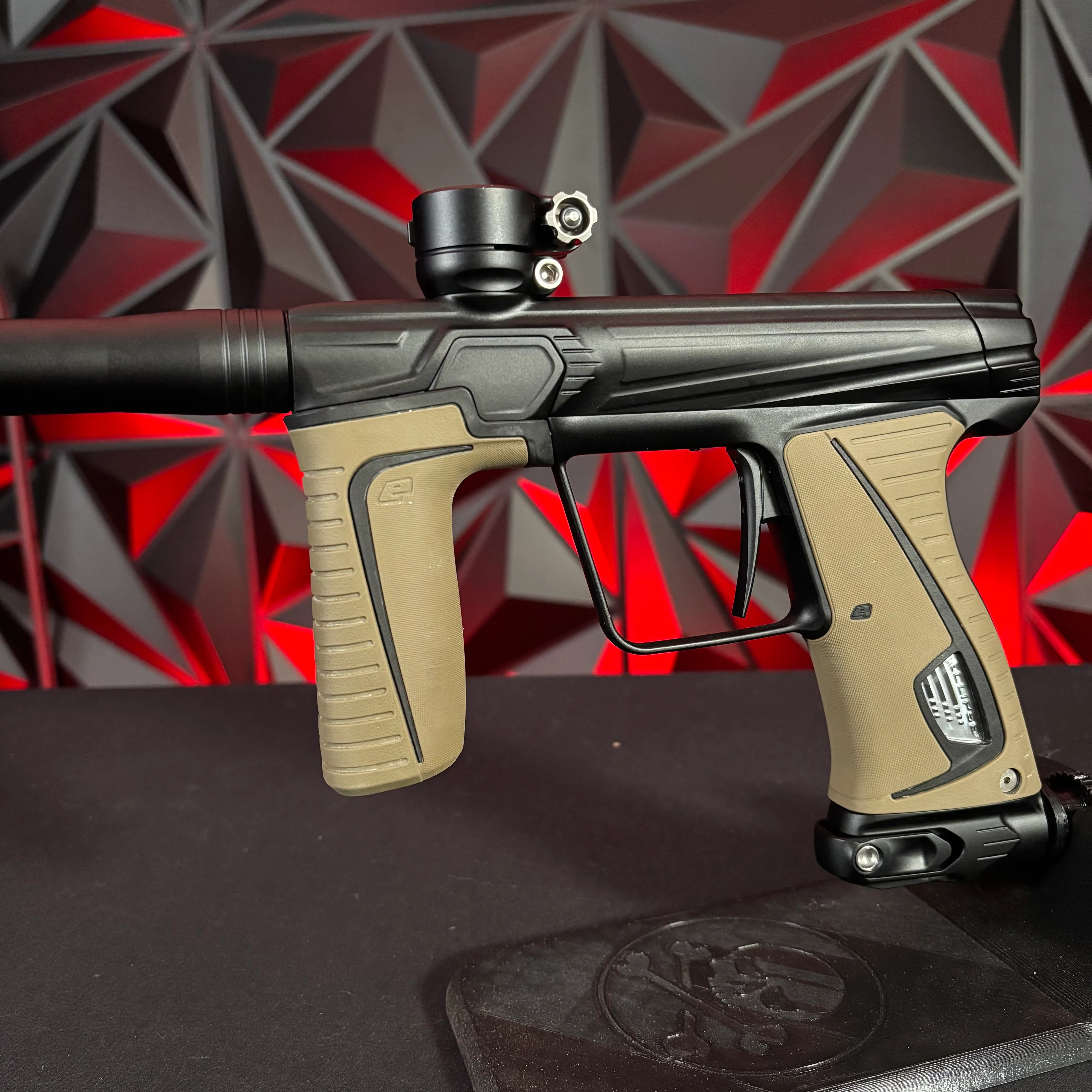 Used Planet Eclipse Gtek 180R Paintball Gun - Midnight /w FDE Grips - Image 5