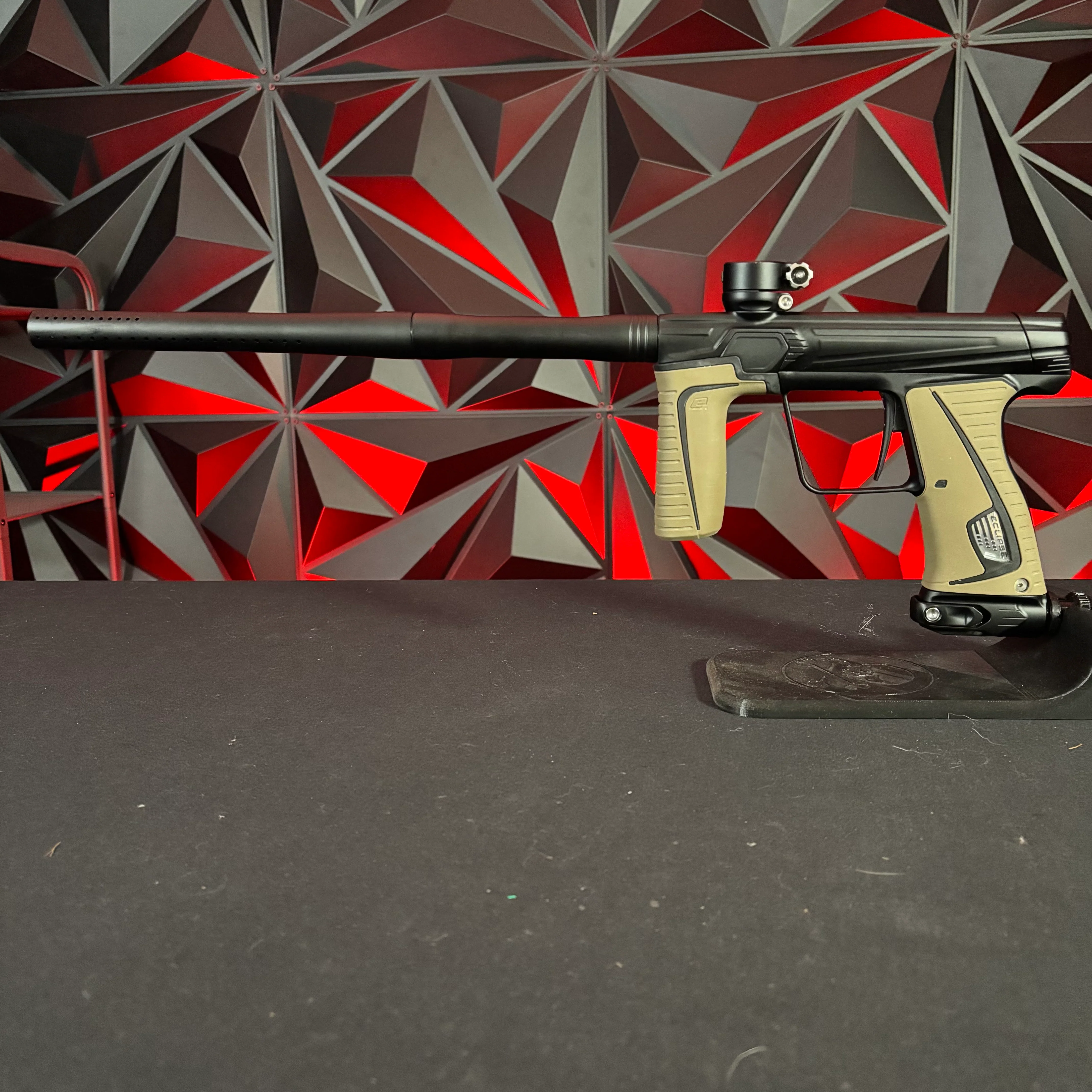 Used Planet Eclipse Gtek 180R Paintball Gun - Midnight /w FDE Grips - Image 7