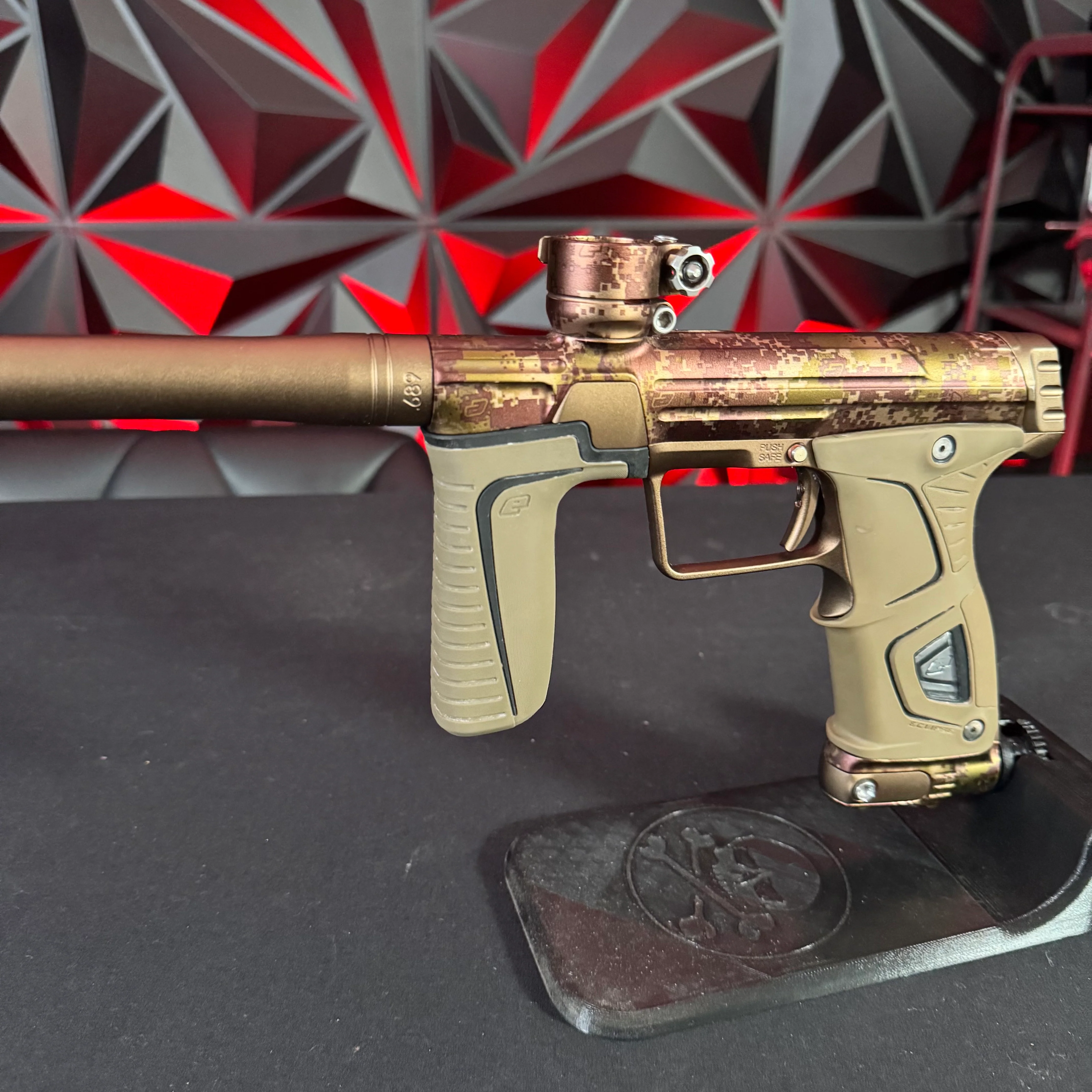 Used Planet Eclipse Gtek M170r - HDE Camo/Earth w/Deadly Winds hAir 45 Trigger Valve - Image 5