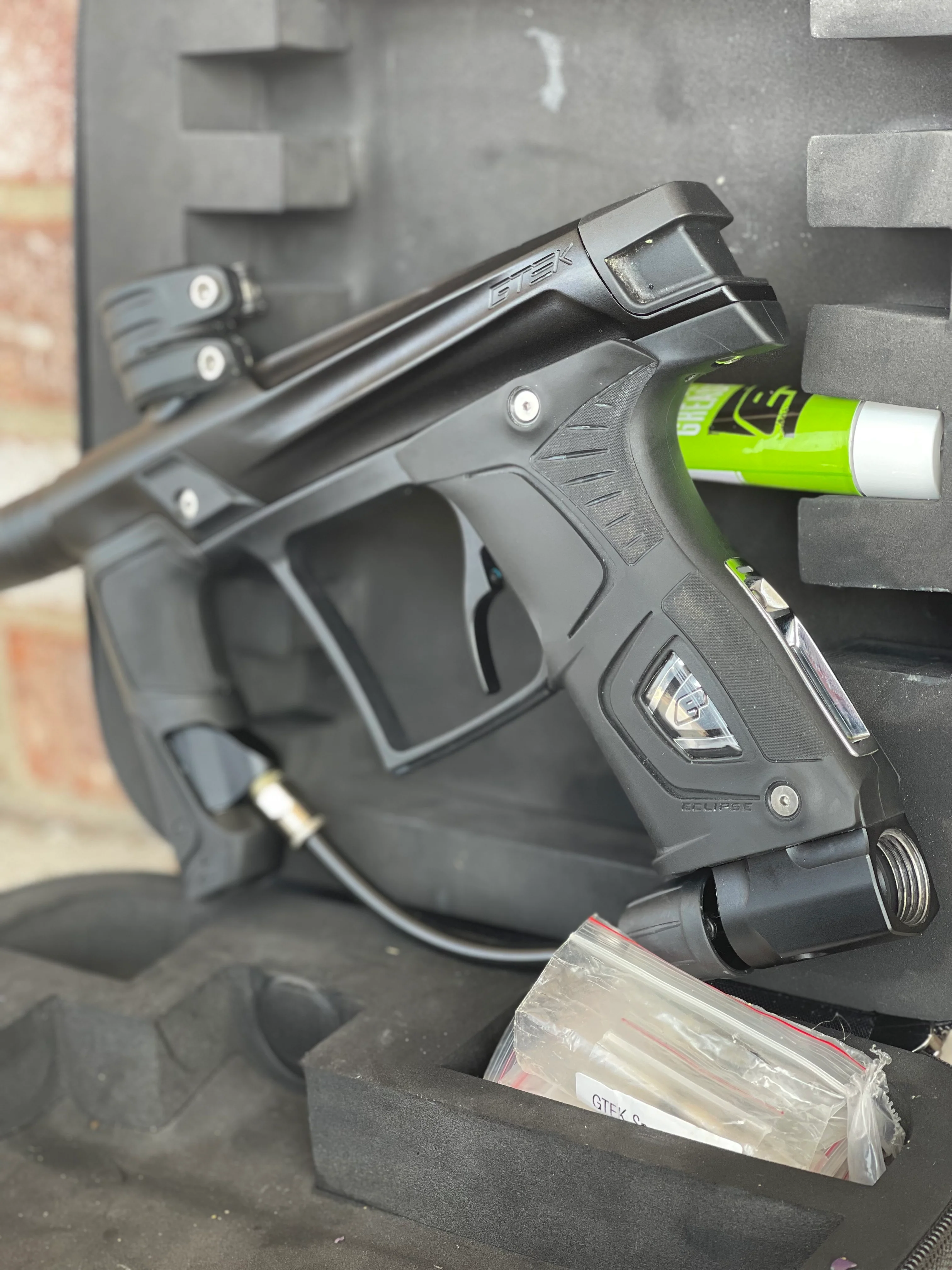 Used Planet Eclipse Gtek OLED Paintball Marker- Black - Image 3