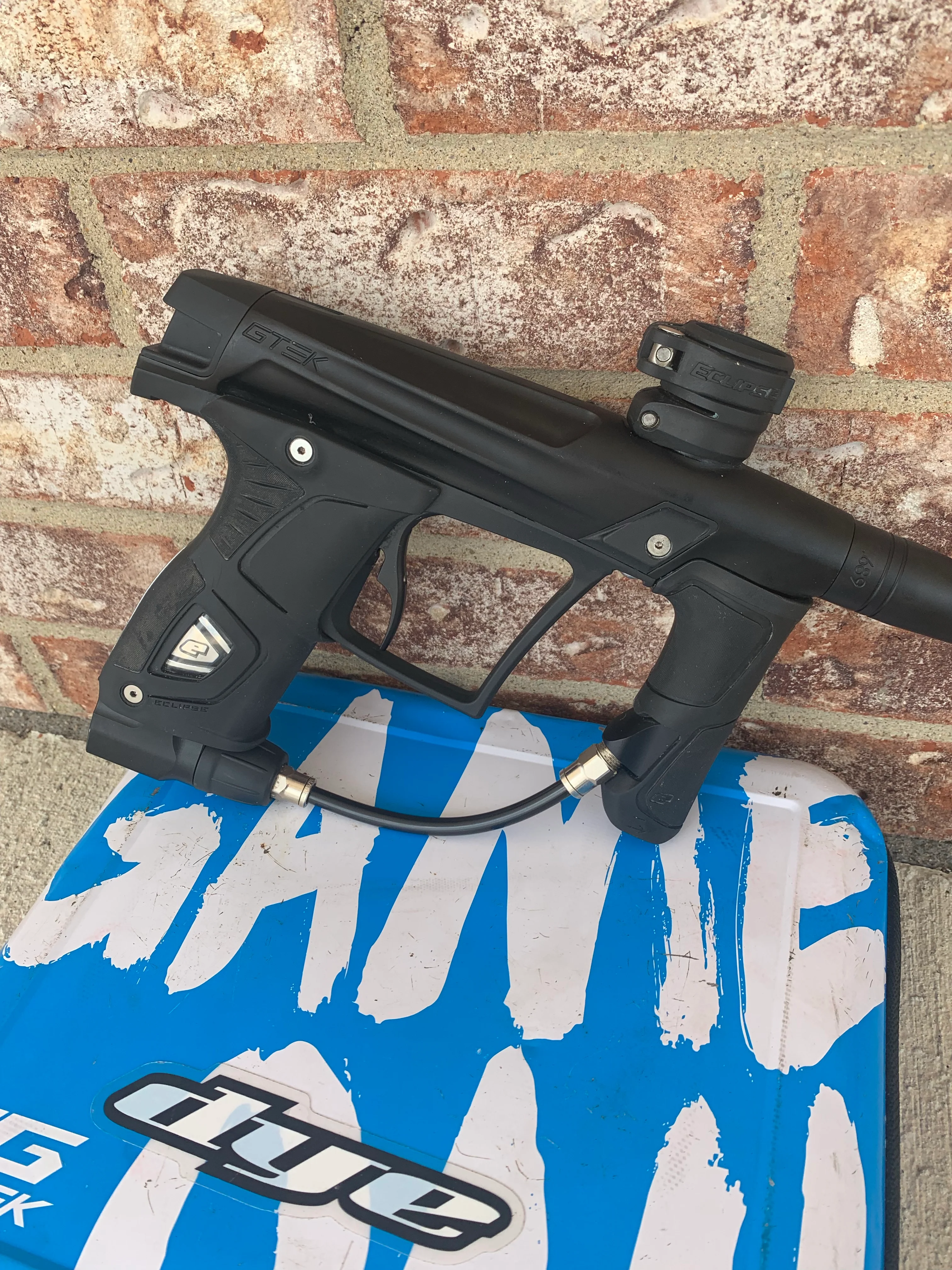 Used Planet Eclipse Gtek OLED Paintball Marker- Black - Image 2