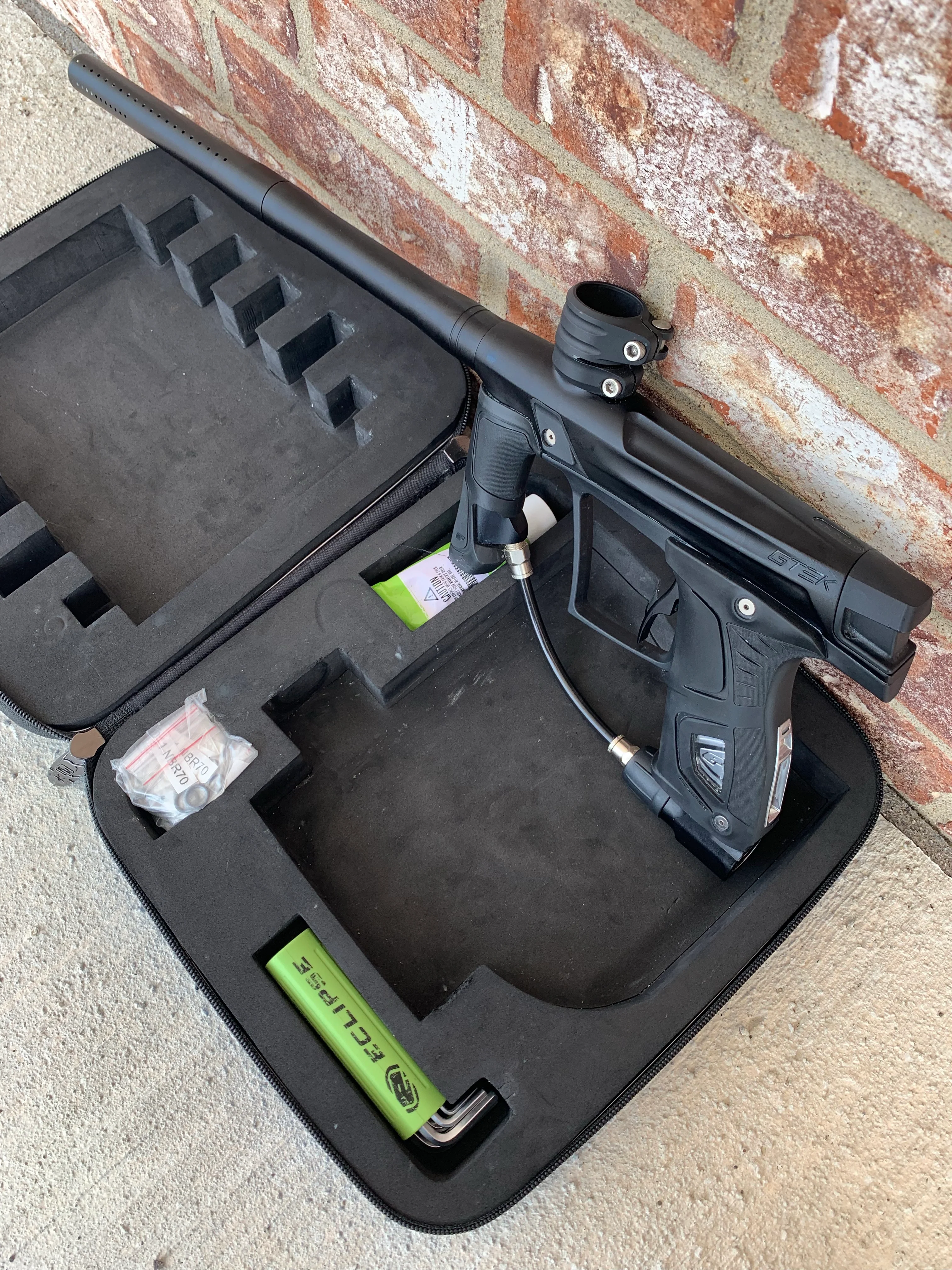 Used Planet Eclipse Gtek OLED Paintball Marker- Black - Image 5