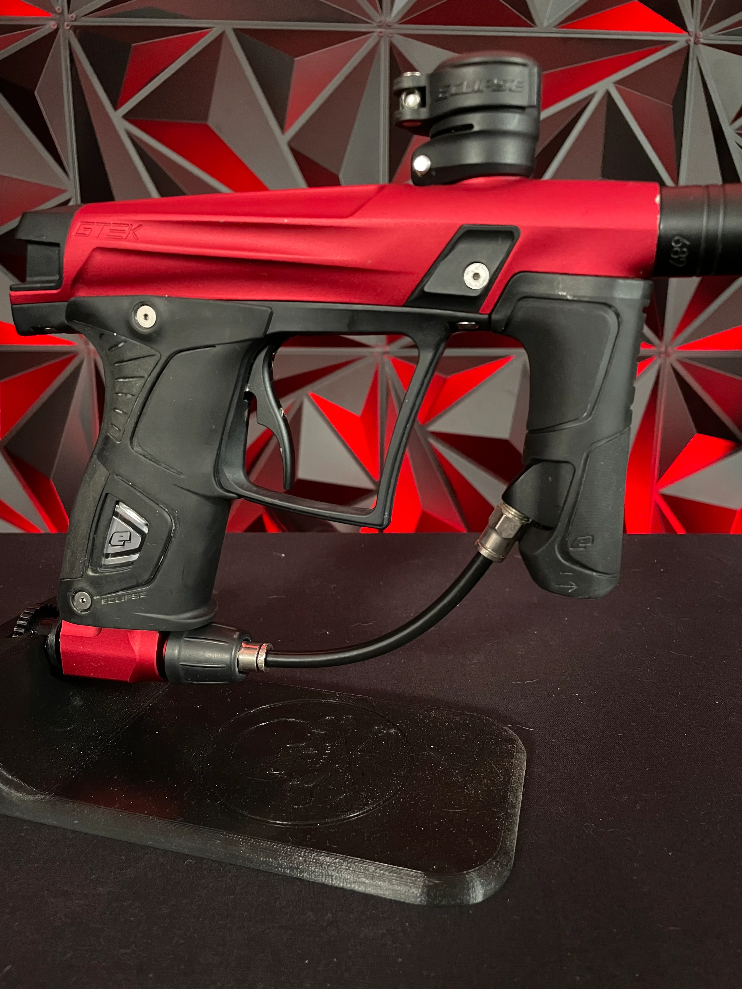 Used Planet Eclipse Gtek OLED - Red/Black - Image 3