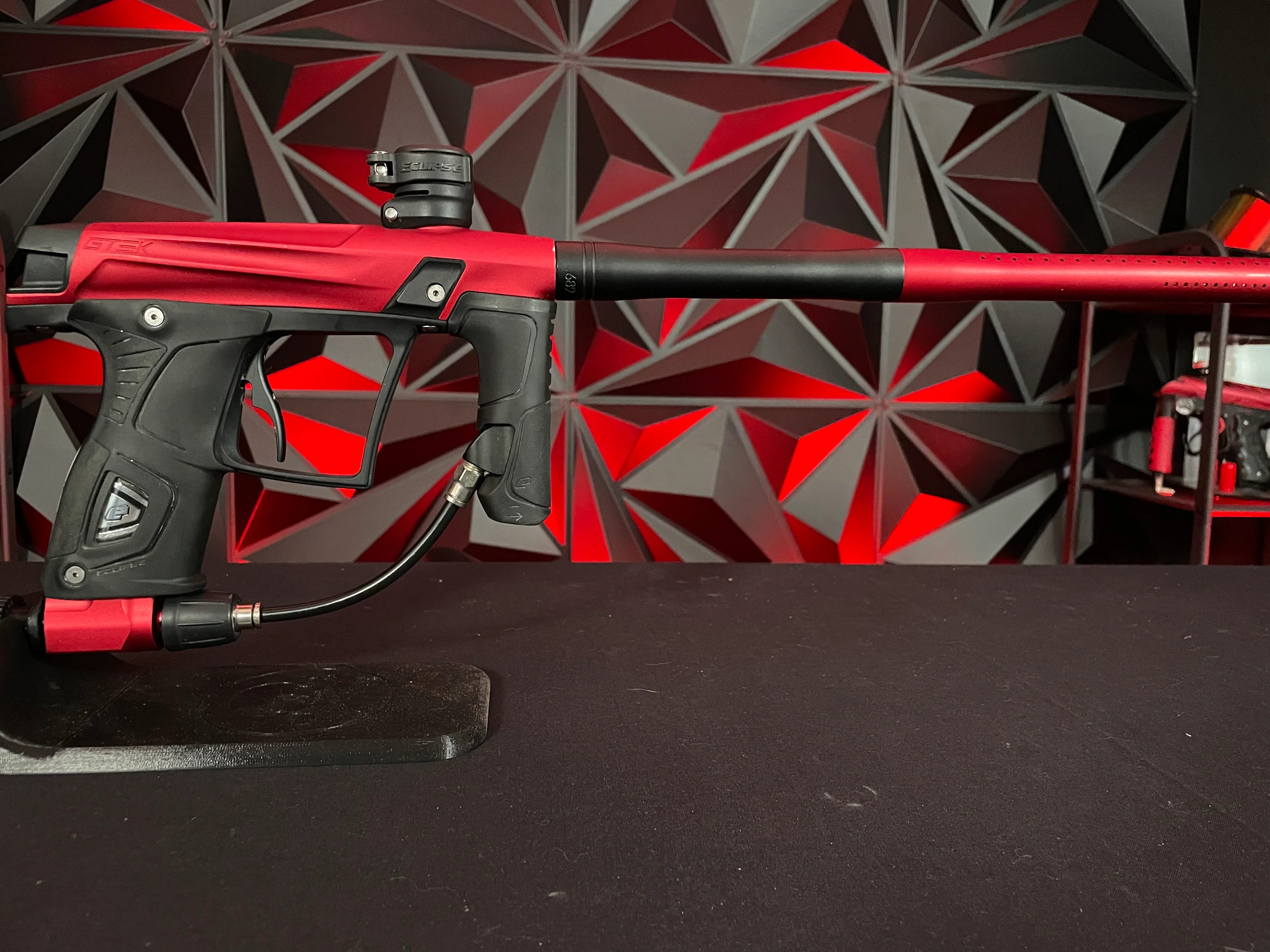Used Planet Eclipse Gtek OLED - Red/Black - Image 5