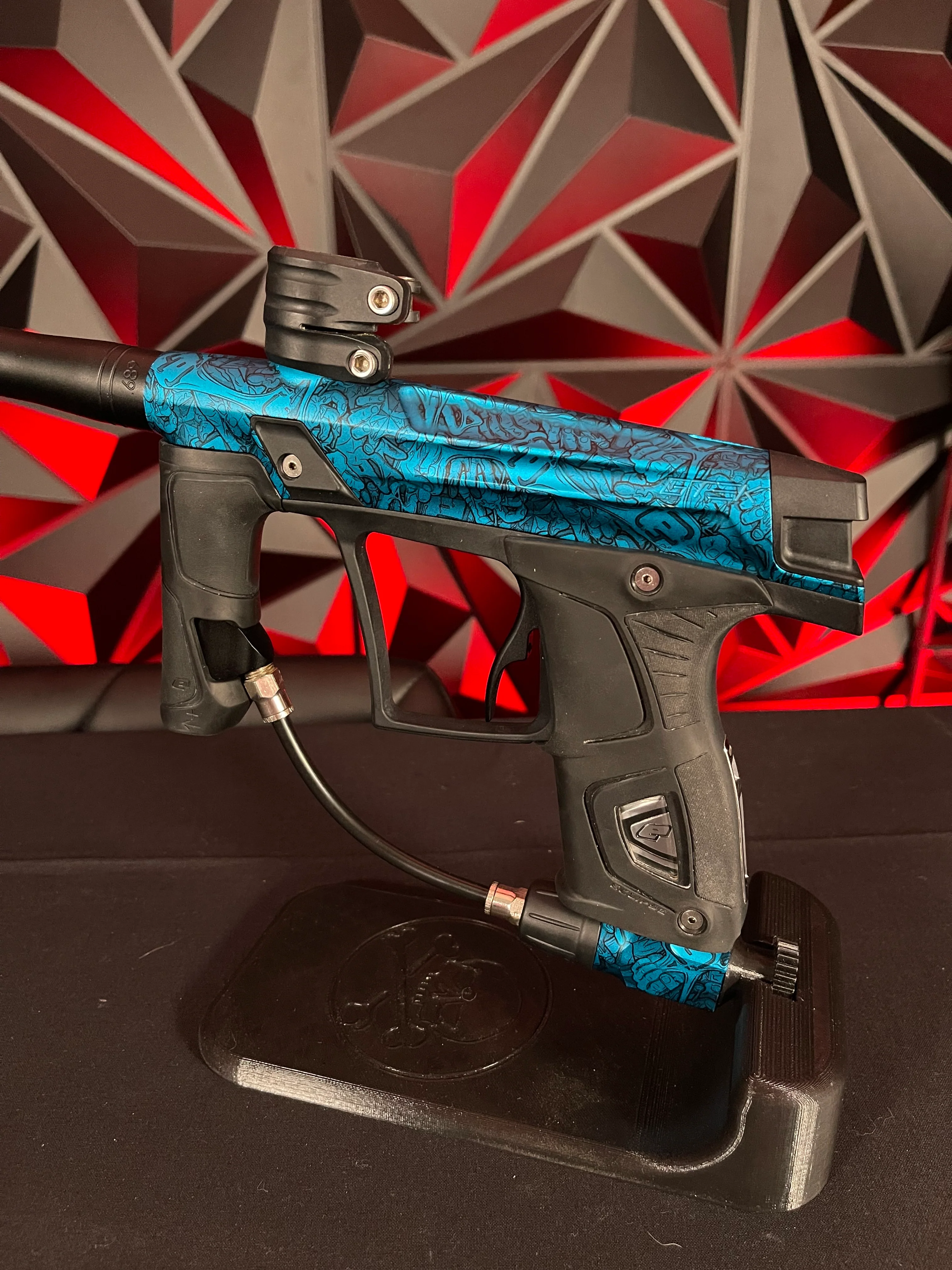 Used Planet Eclipse Gtek Paintball Gun - Blue/Black - Image 2