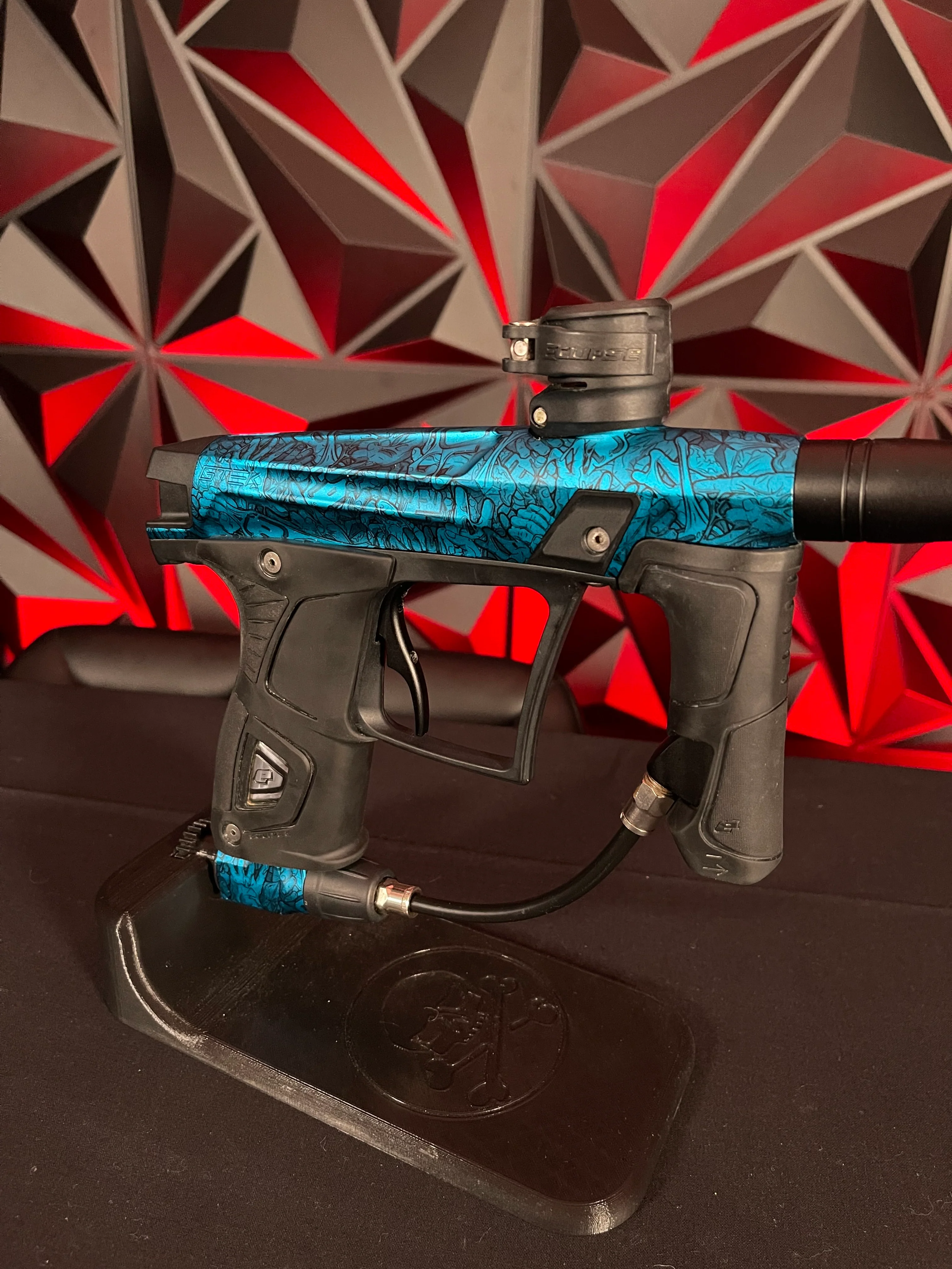 Used Planet Eclipse Gtek Paintball Gun - Blue/Black - Image 3