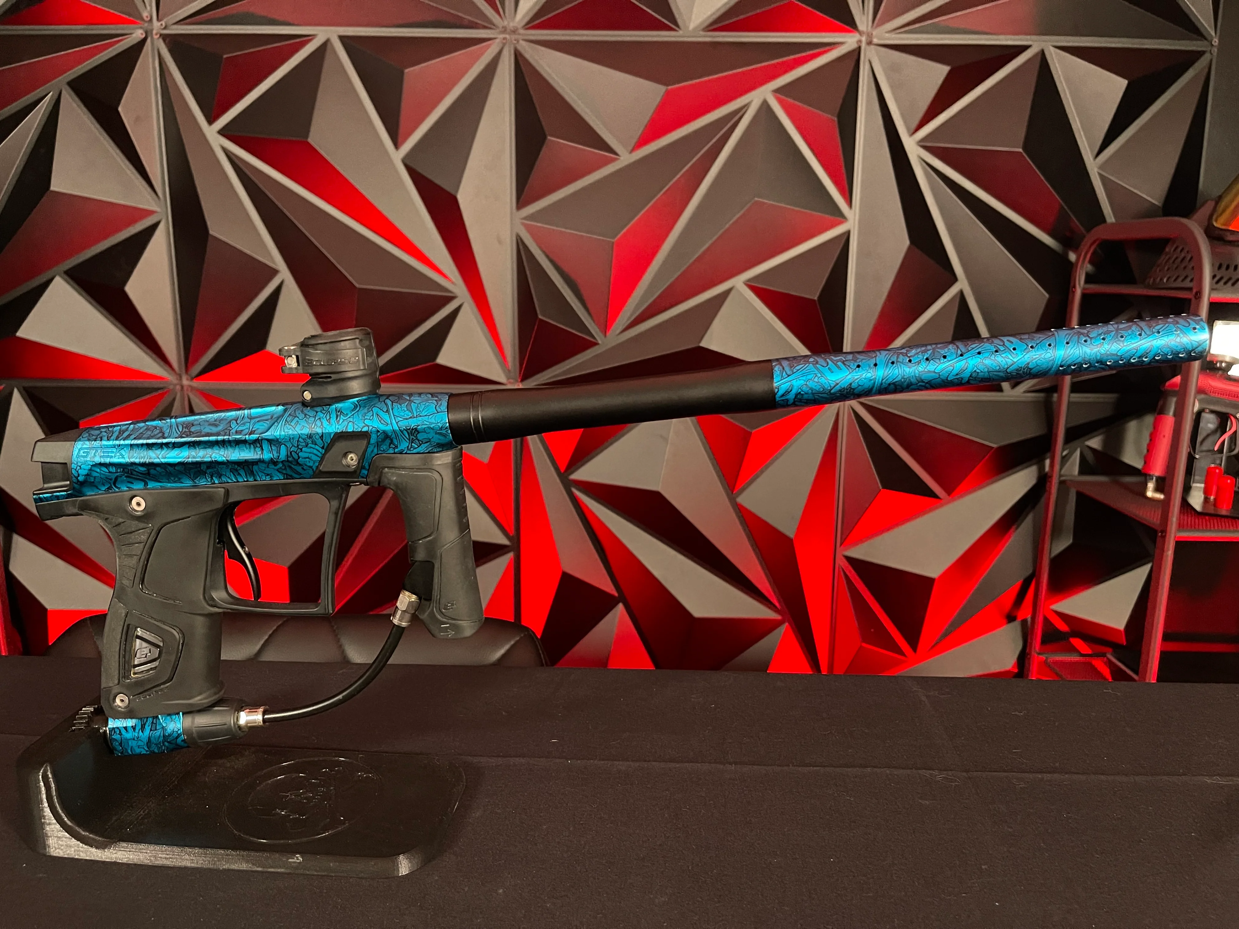Used Planet Eclipse Gtek Paintball Gun - Blue/Black - Image 5