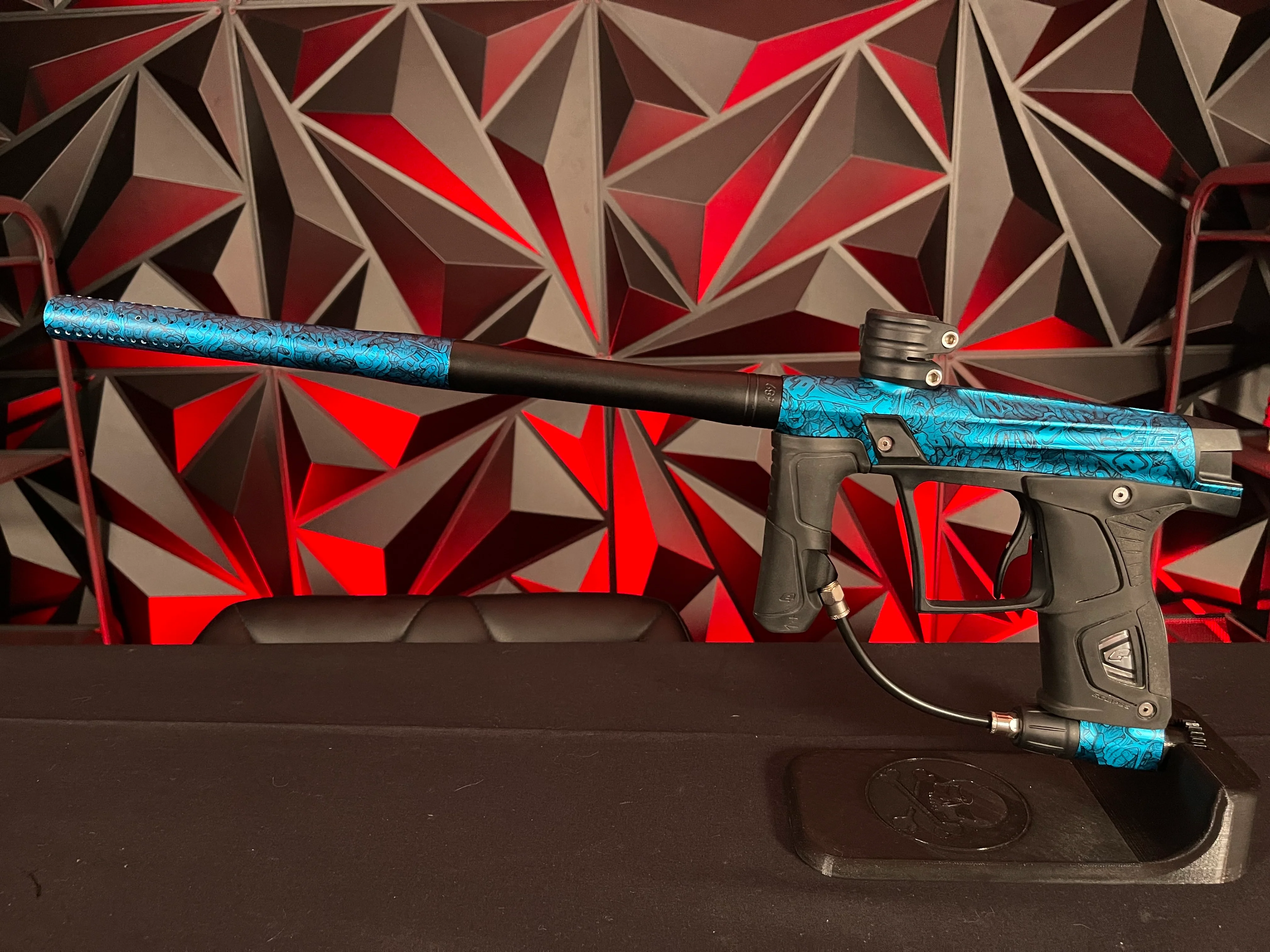 Used Planet Eclipse Gtek Paintball Gun - Blue/Black - Image 6
