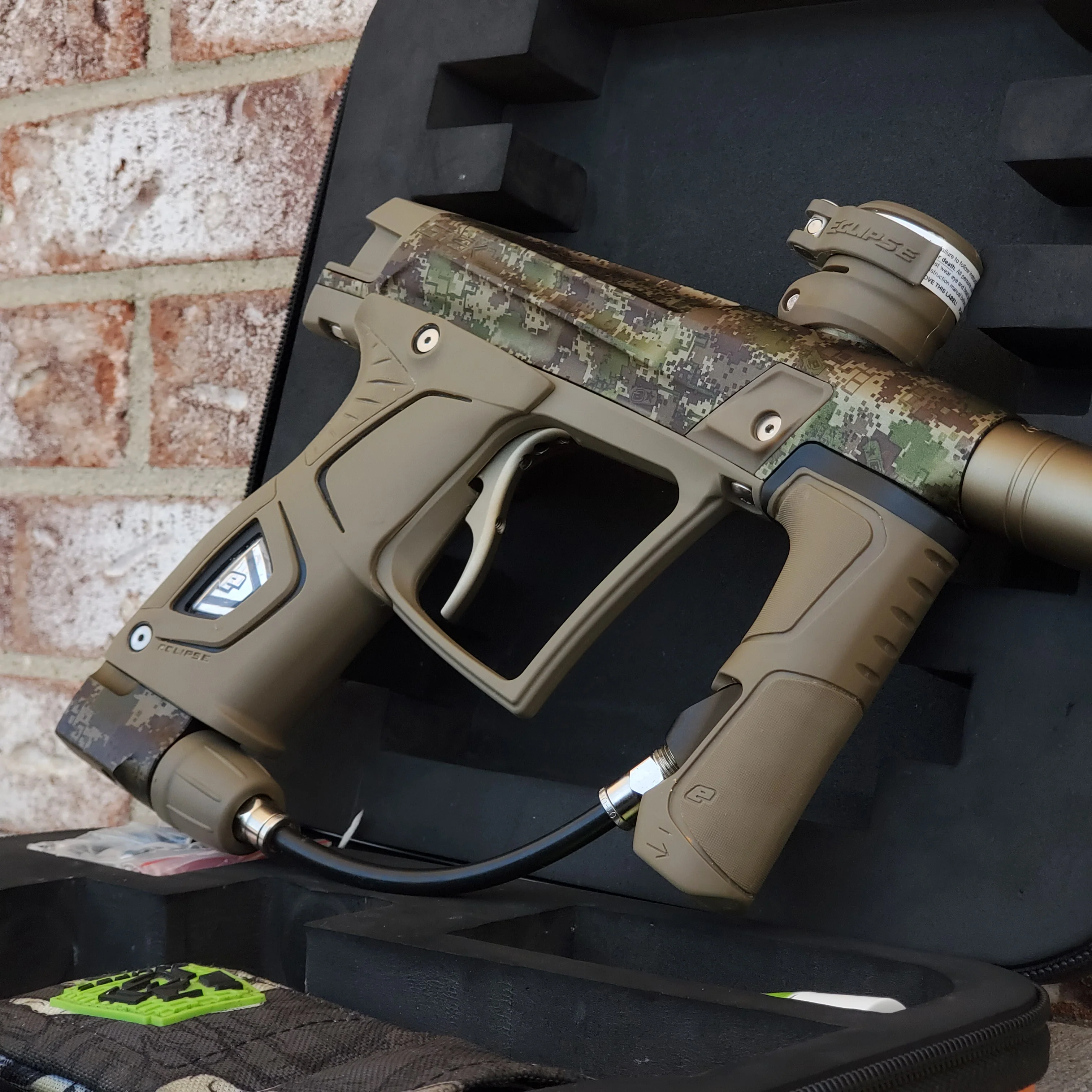 Used Planet Eclipse Gtek Paintball Marker- HDE Camo - Image 2