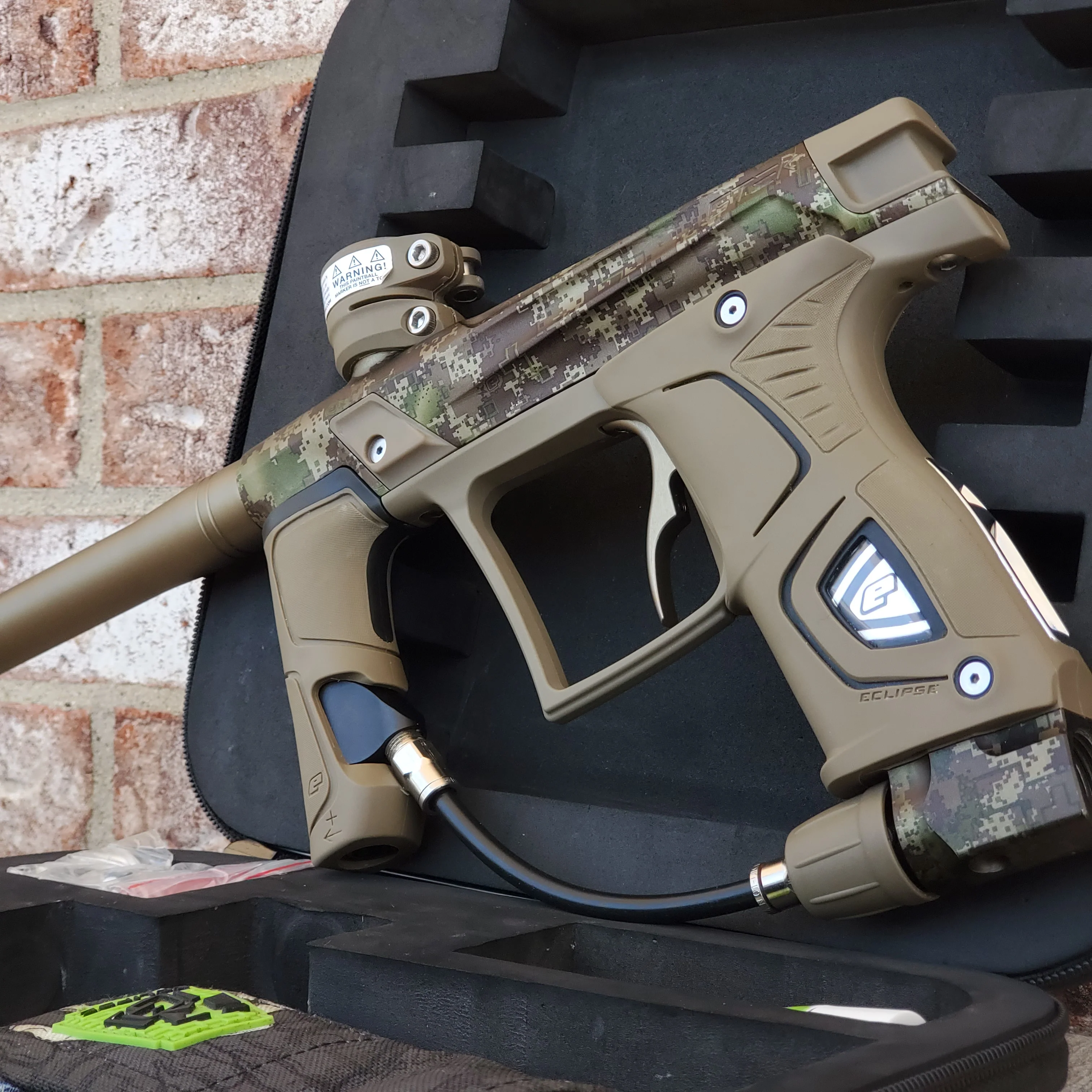 Used Planet Eclipse Gtek Paintball Marker- HDE Camo - Image 3