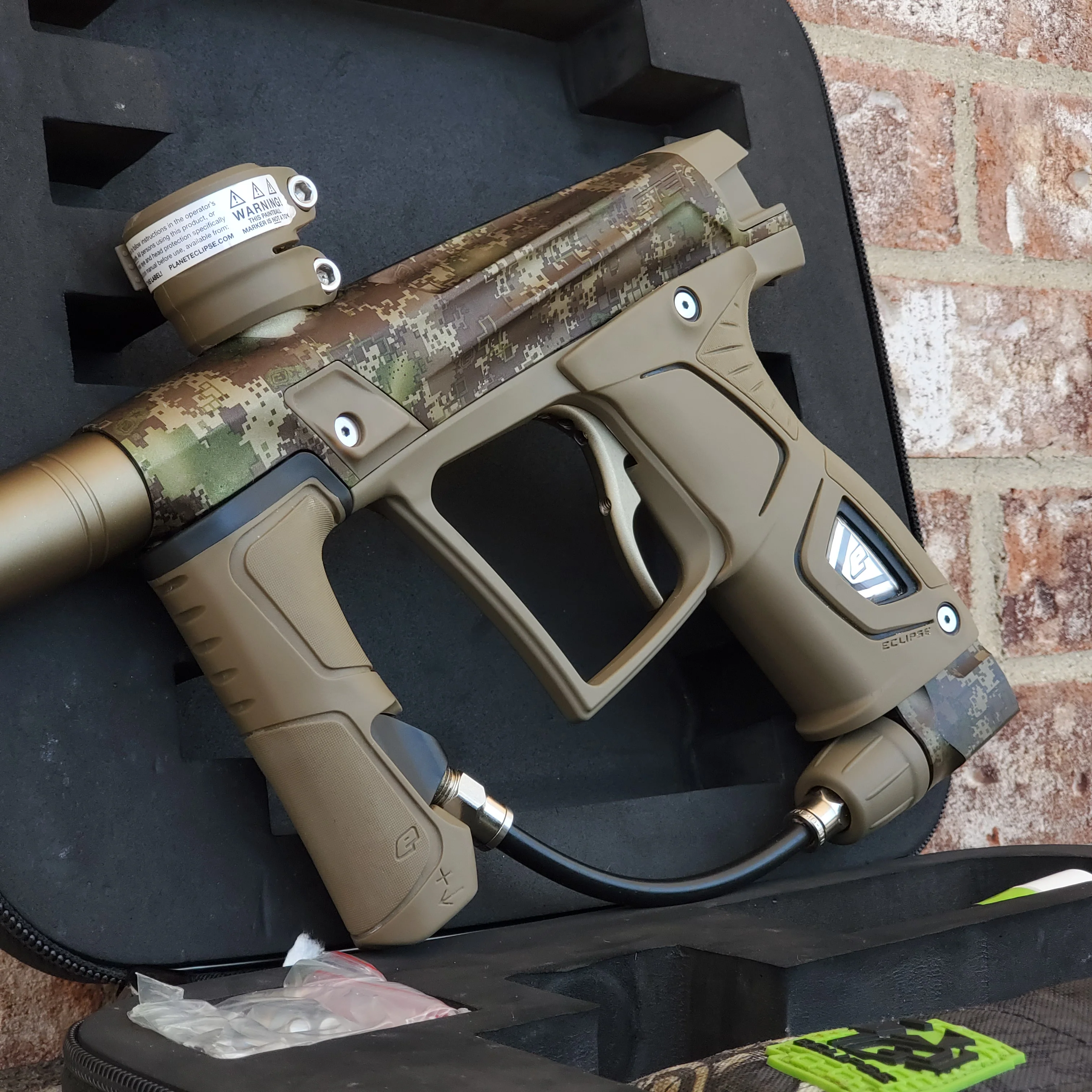 Used Planet Eclipse Gtek Paintball Marker- HDE Camo - Image 4