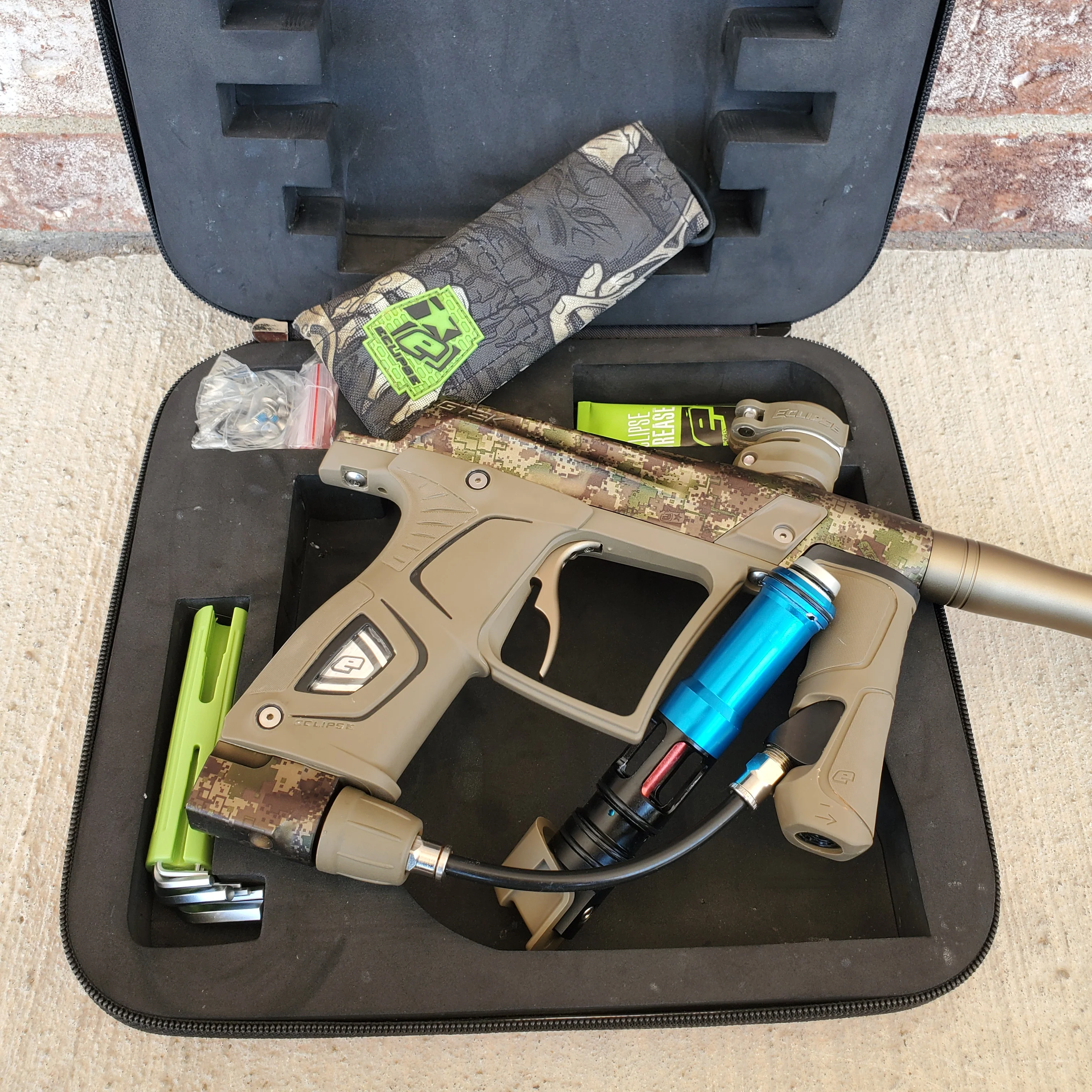 Used Planet Eclipse Gtek Paintball Marker- HDE Camo - Image 5