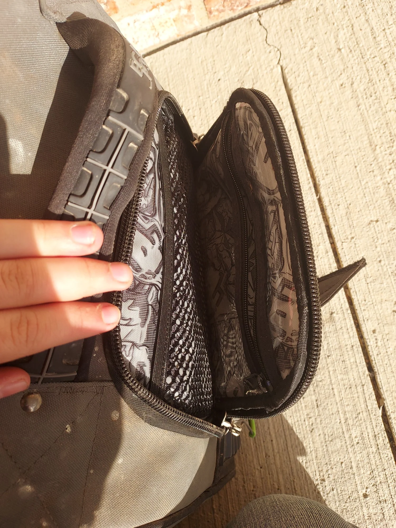 Used Planet Eclipse GX Classic Gear Bag - Charcoal - Image 8