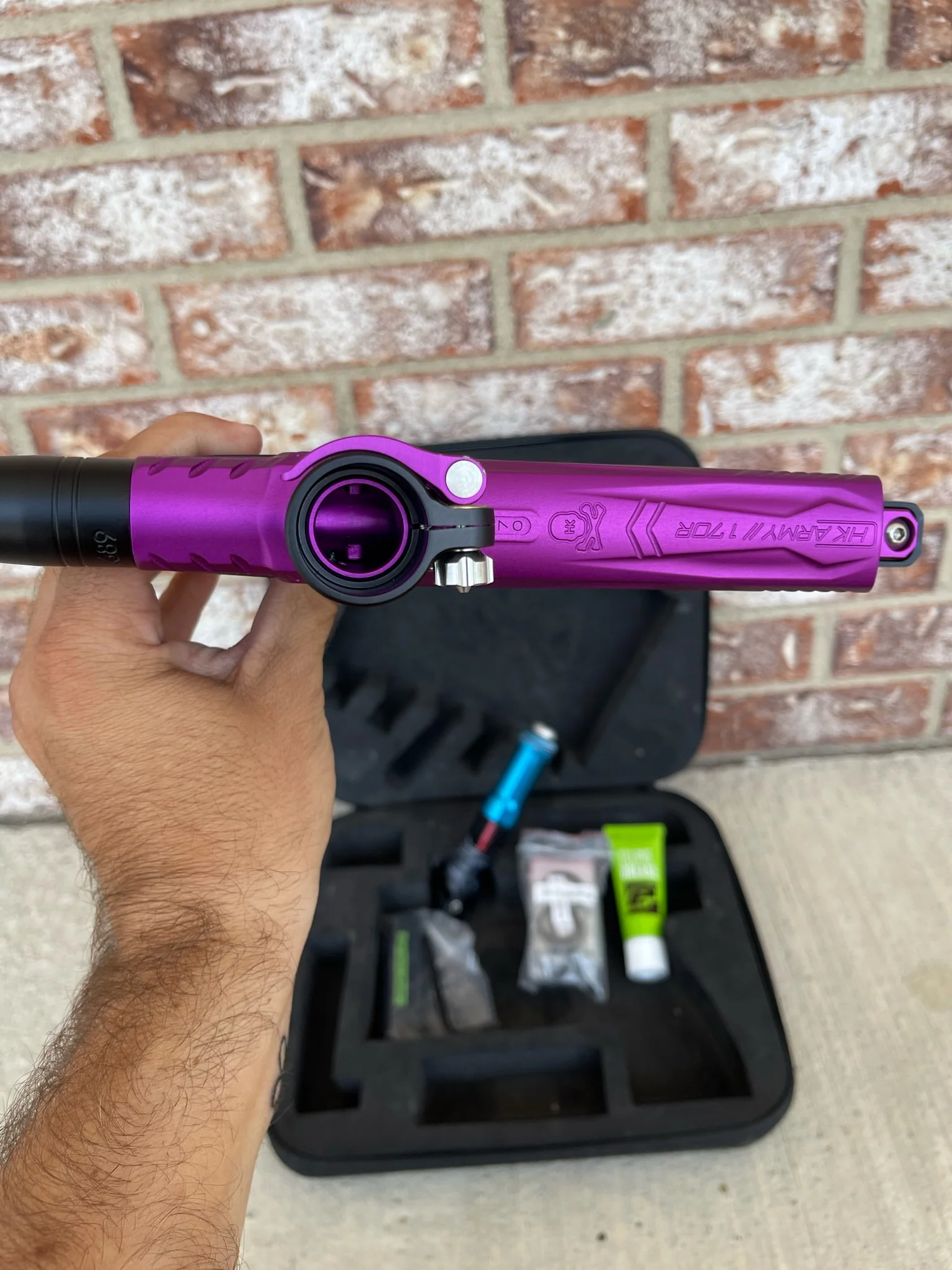 Used Planet Eclipse/HK Army 170R Paintball Gun - Dust Purple / Black - Image 11