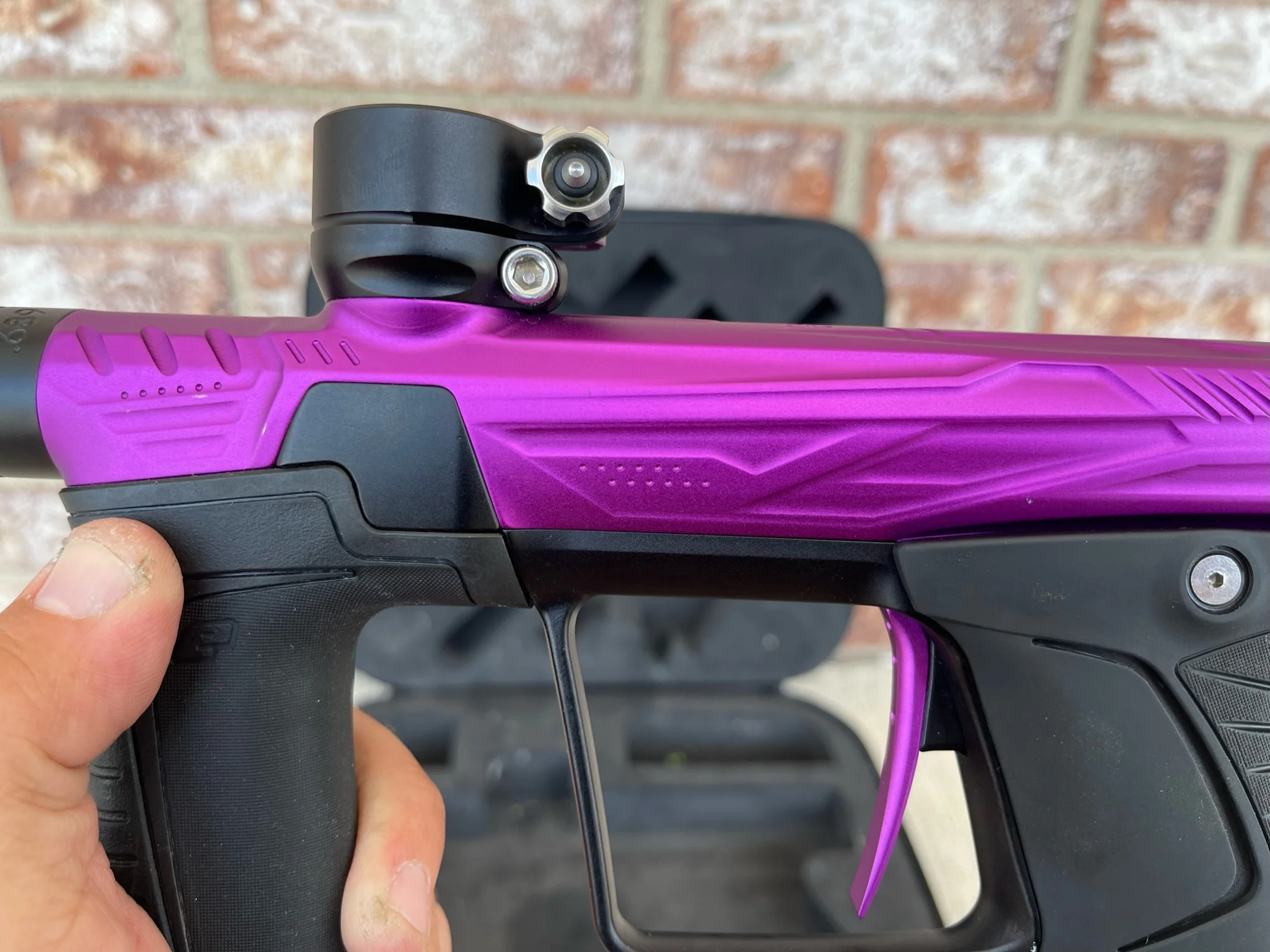 Used Planet Eclipse/HK Army 170R Paintball Gun - Dust Purple / Black - Image 12