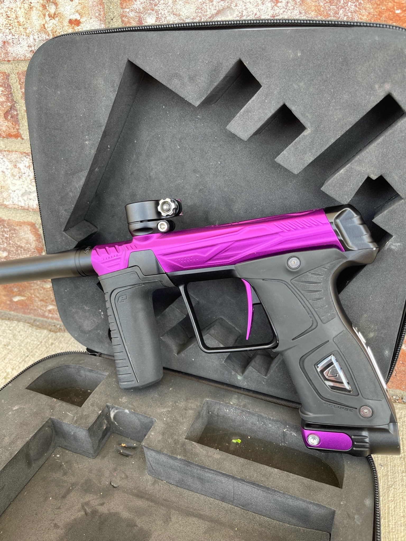 Used Planet Eclipse/HK Army 170R Paintball Gun - Dust Purple / Black - Image 2