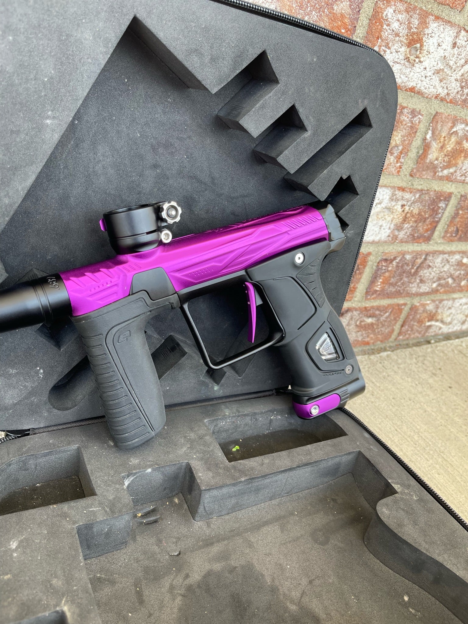 Used Planet Eclipse/HK Army 170R Paintball Gun - Dust Purple / Black - Image 4