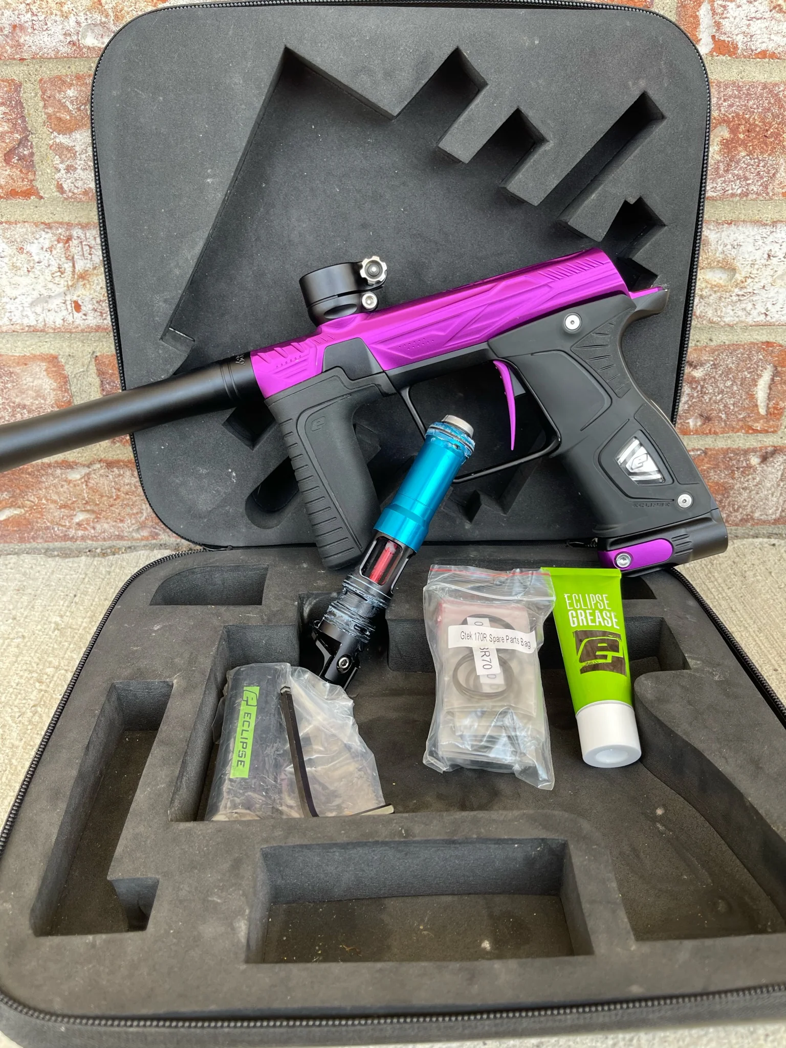 Used Planet Eclipse/HK Army 170R Paintball Gun - Dust Purple / Black - Image 7