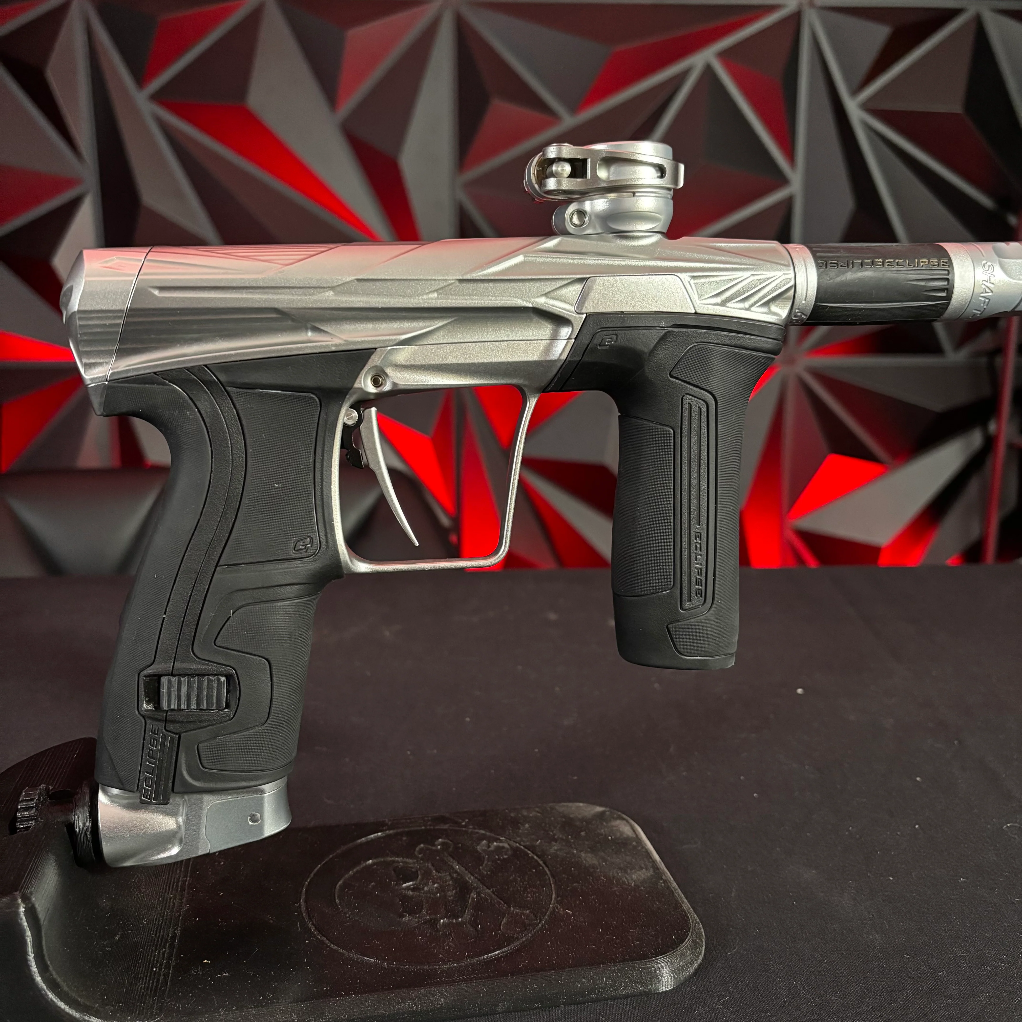 Used Planet Eclipse/HK Army Invader CS2 Pro Paintball Gun - Titanium/ Silver - Image 2