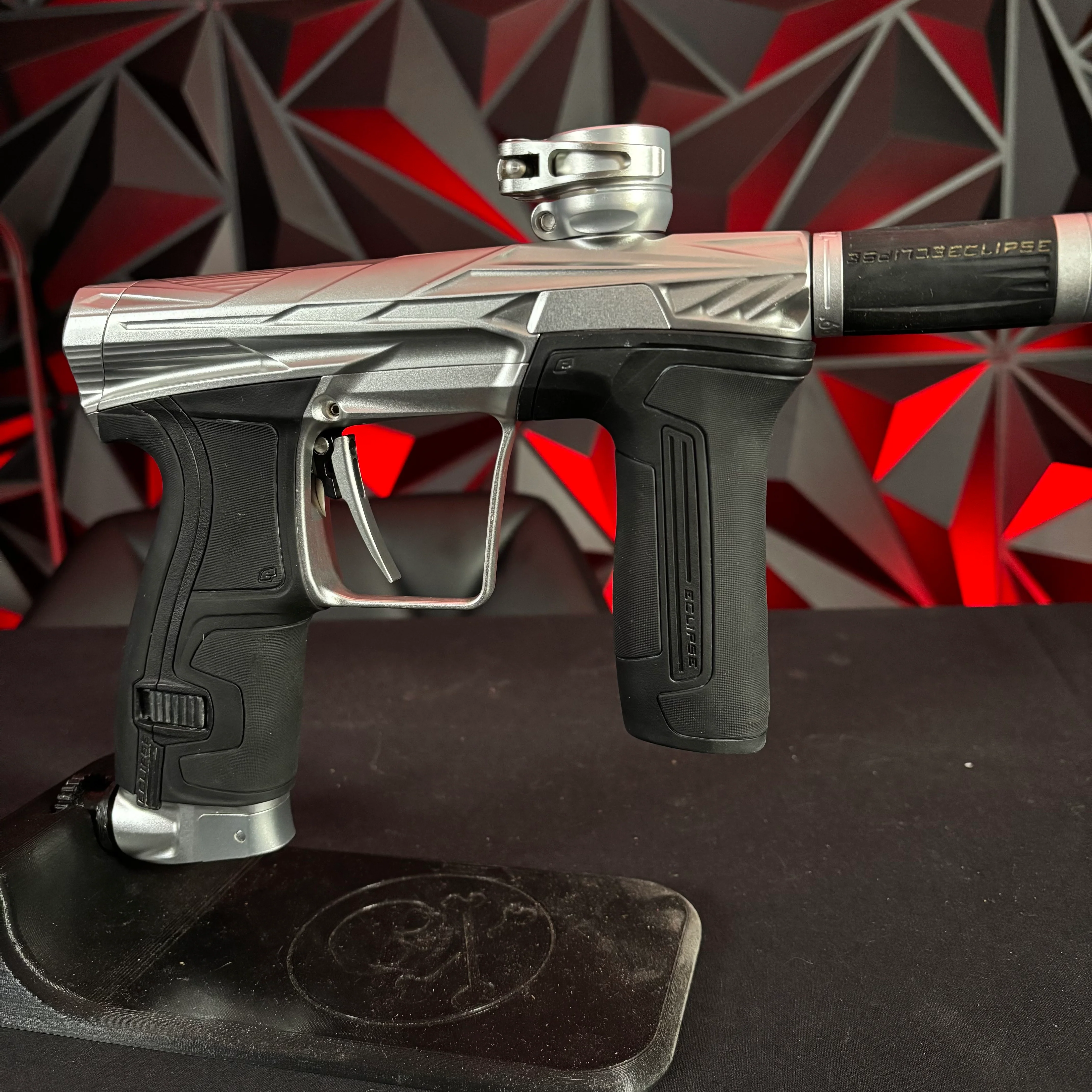 Used Planet Eclipse/HK Army Invader CS2 Pro Paintball Gun - Titanium/ Silver - Image 3