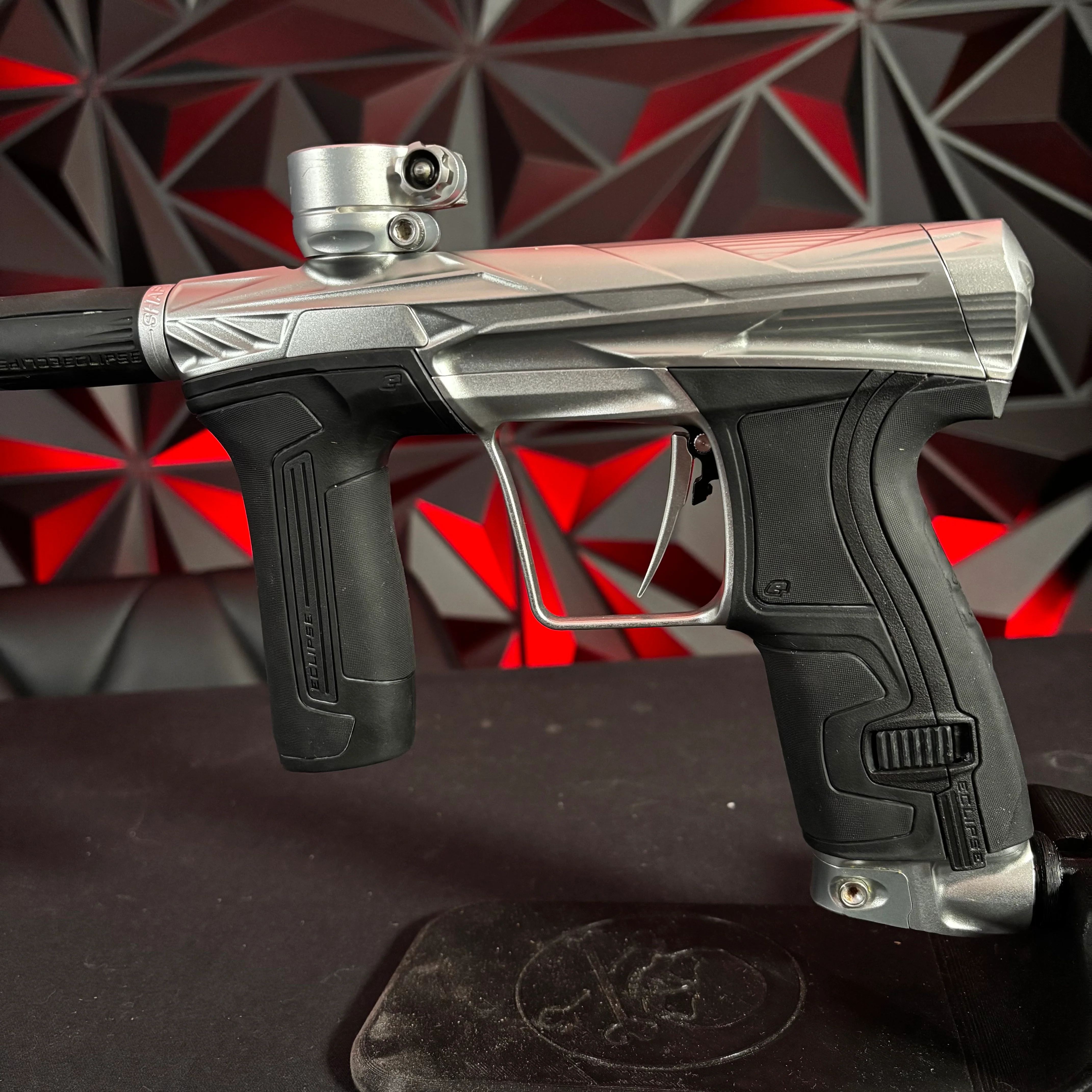 Used Planet Eclipse/HK Army Invader CS2 Pro Paintball Gun - Titanium/ Silver - Image 4