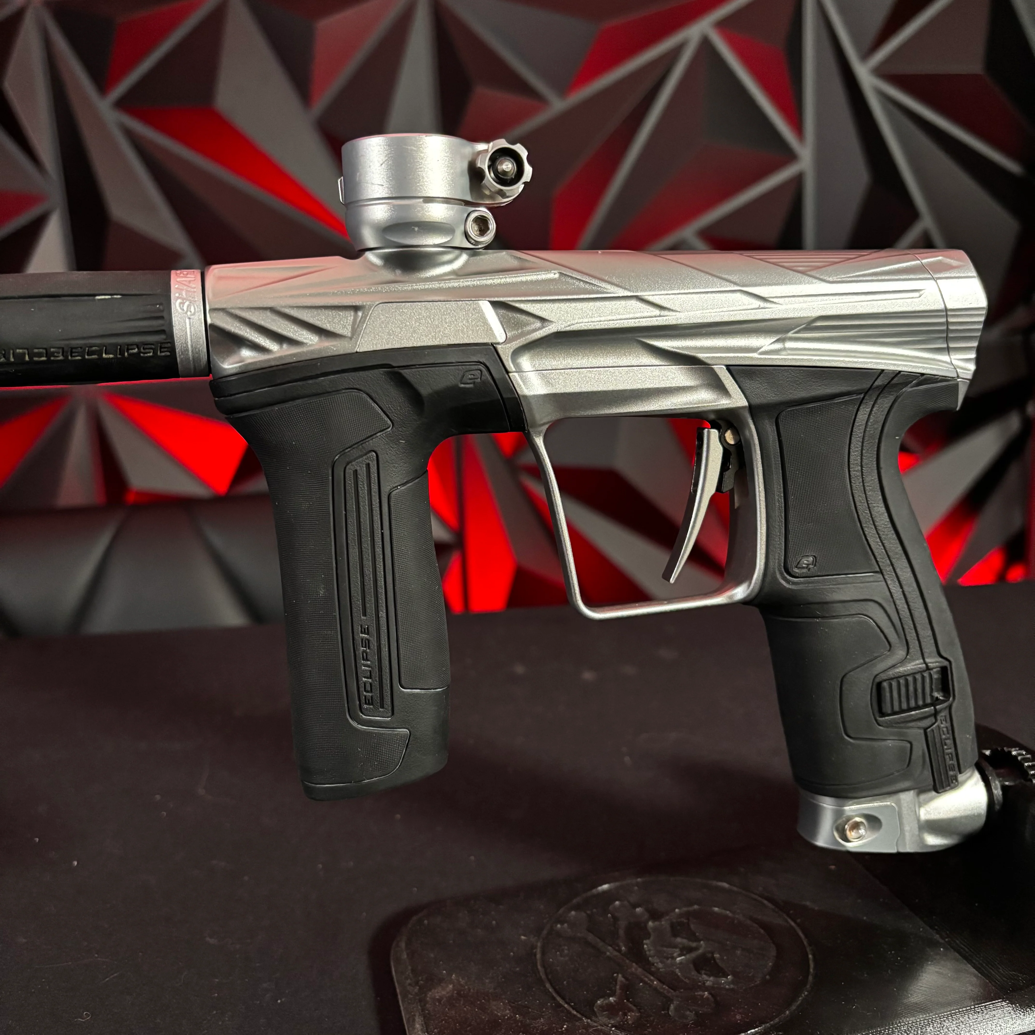 Used Planet Eclipse/HK Army Invader CS2 Pro Paintball Gun - Titanium/ Silver - Image 5