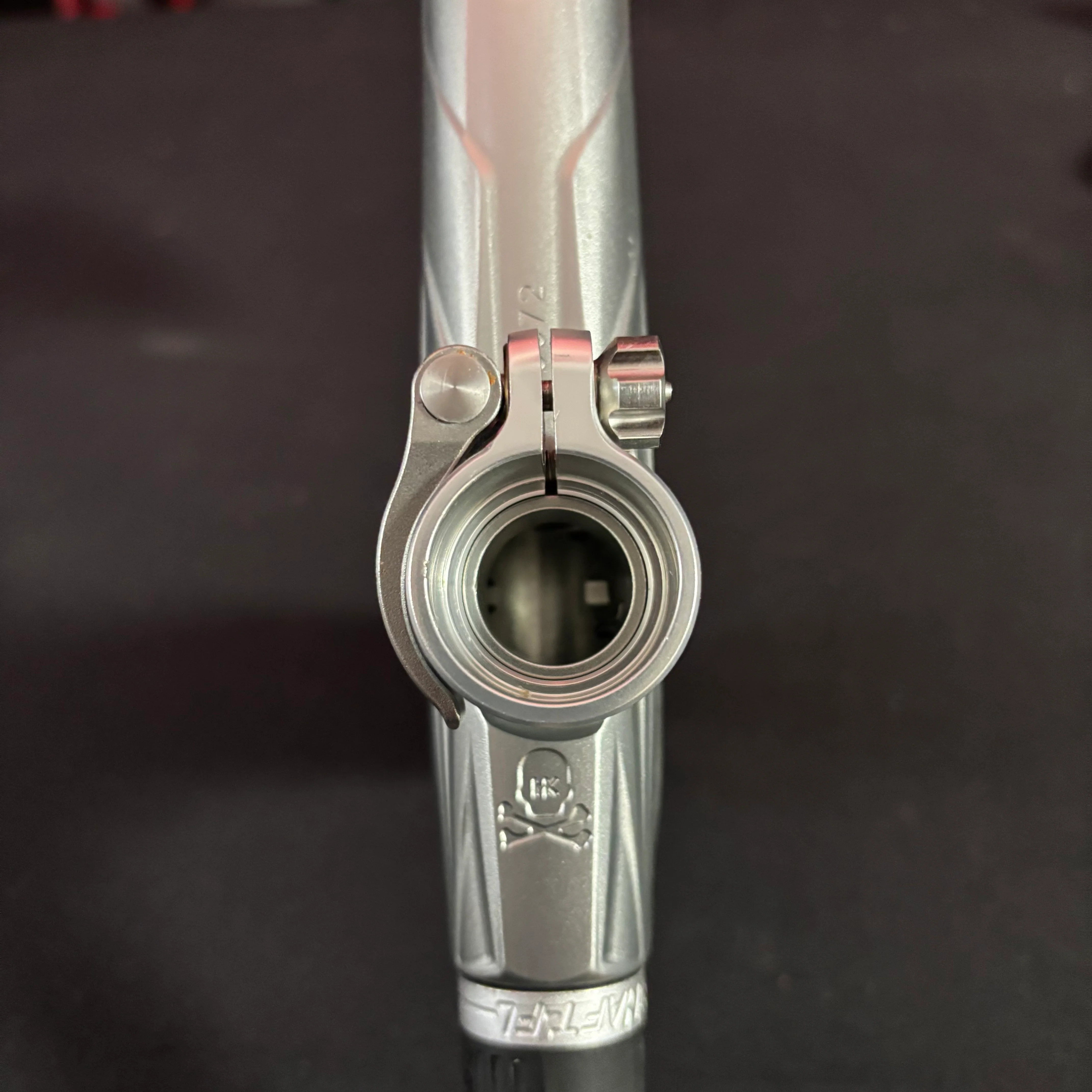 Used Planet Eclipse/HK Army Invader CS2 Pro Paintball Gun - Titanium/ Silver - Image 9