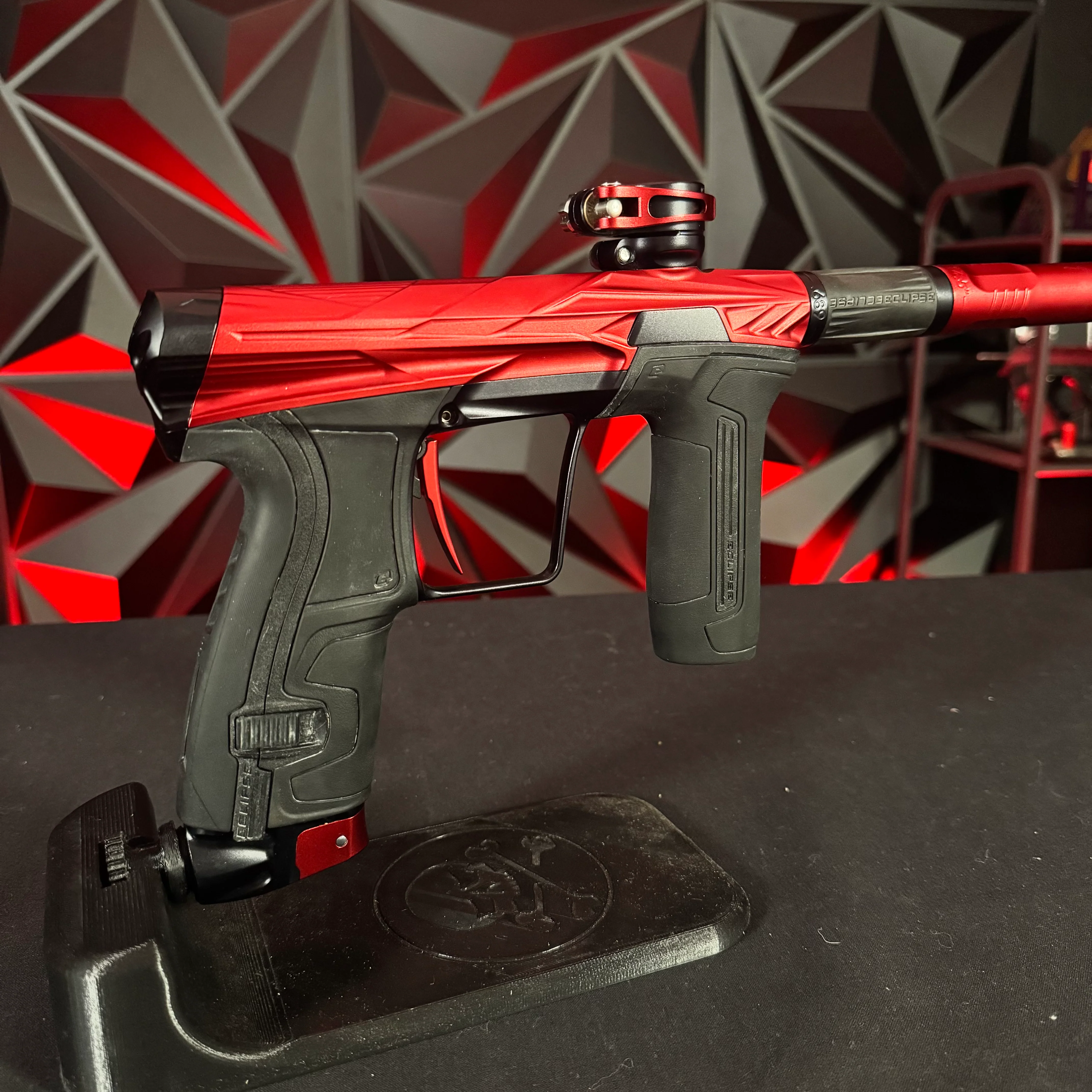 Used Planet Eclipse/HK Army CS2 Invader Paintball Gun - Red/Black - Image 2