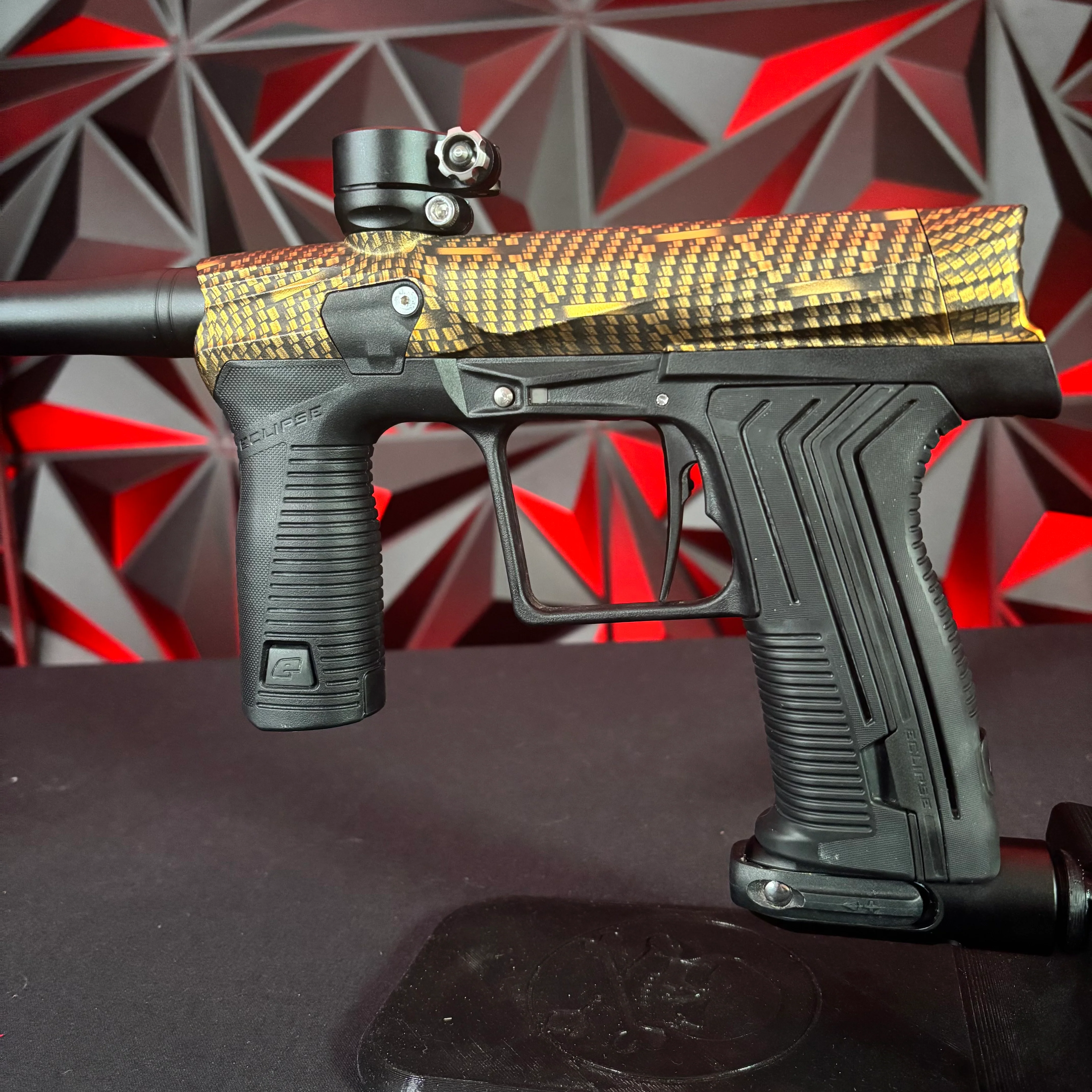Used Planet Eclipse/HK Army  Etha 3 Paintball Gun - Machine Gold - Image 3