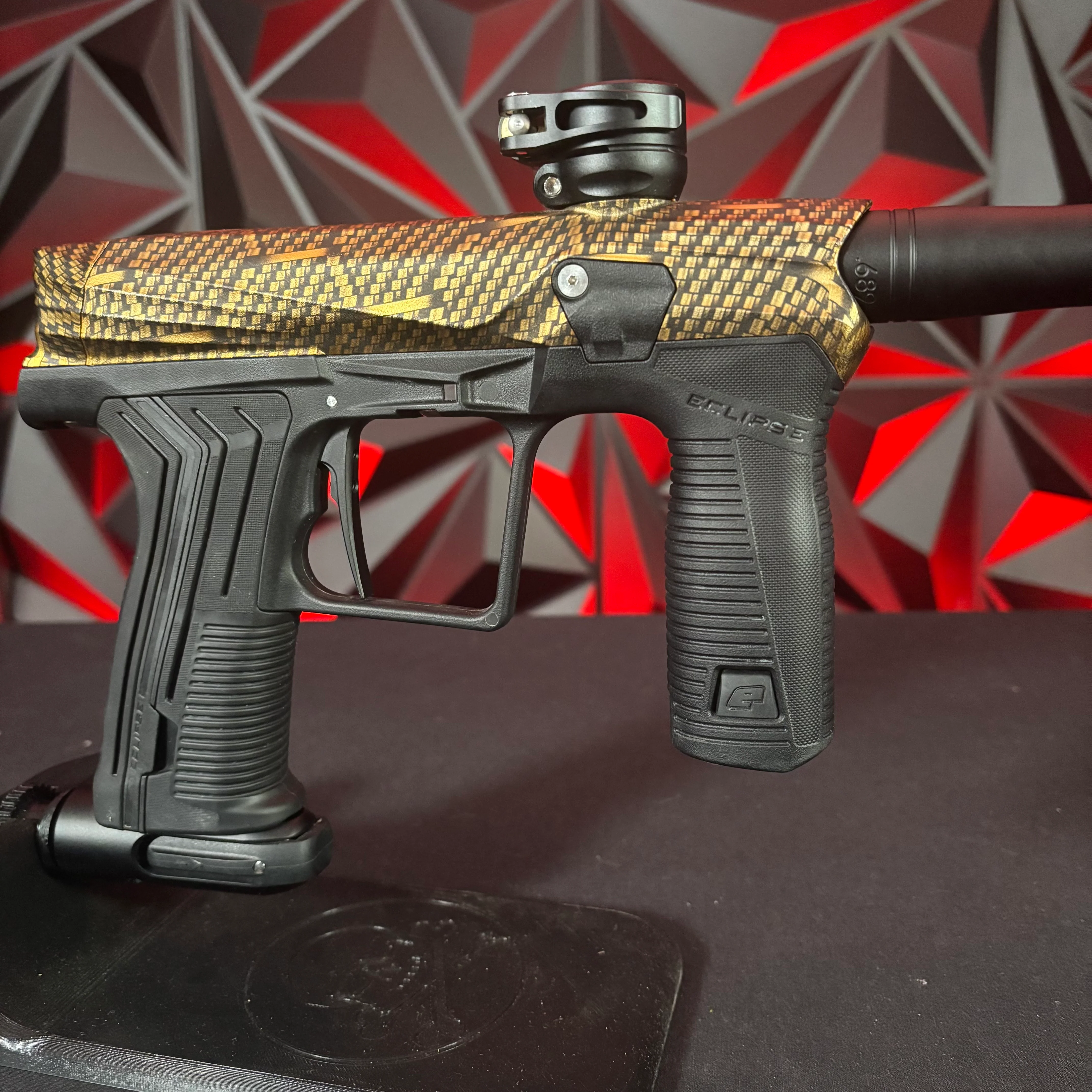 Used Planet Eclipse/HK Army  Etha 3 Paintball Gun - Machine Gold - Image 4