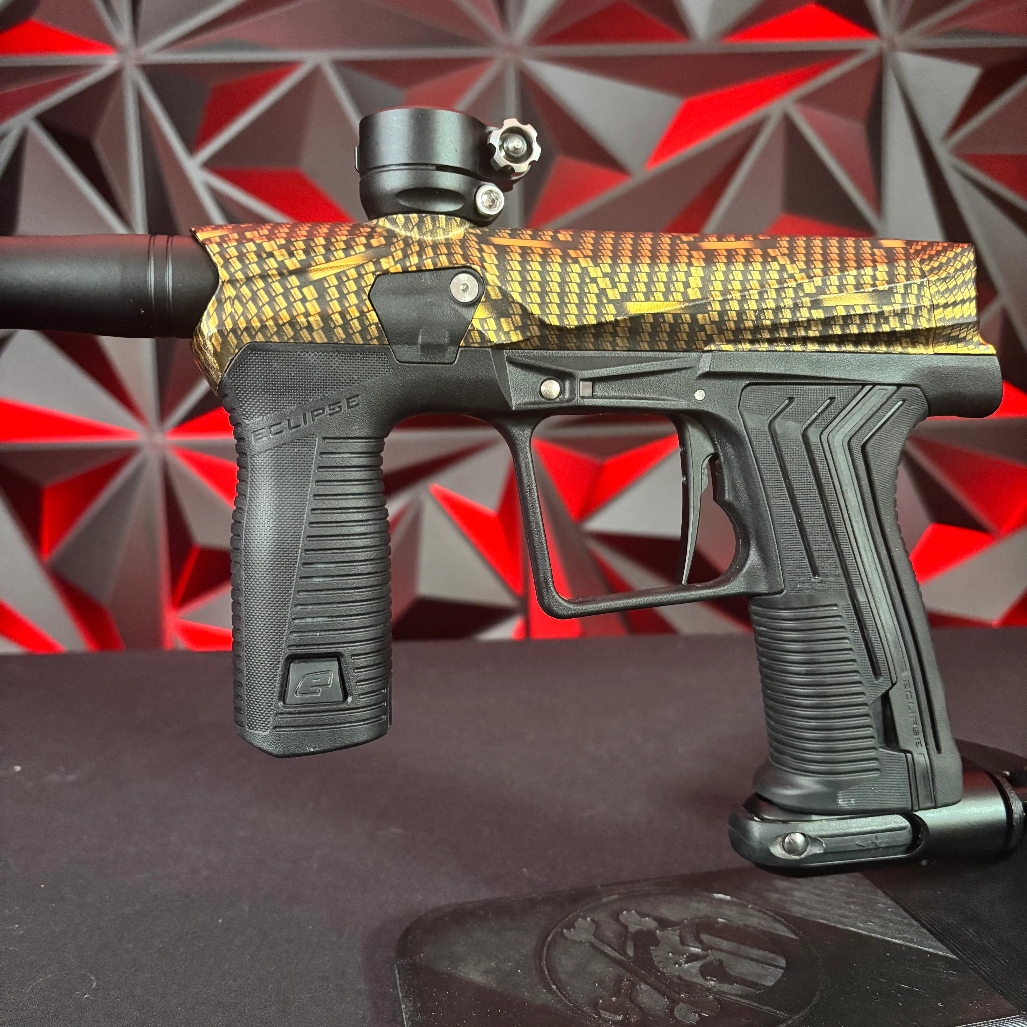 Used Planet Eclipse/HK Army  Etha 3 Paintball Gun - Machine Gold - Image 5