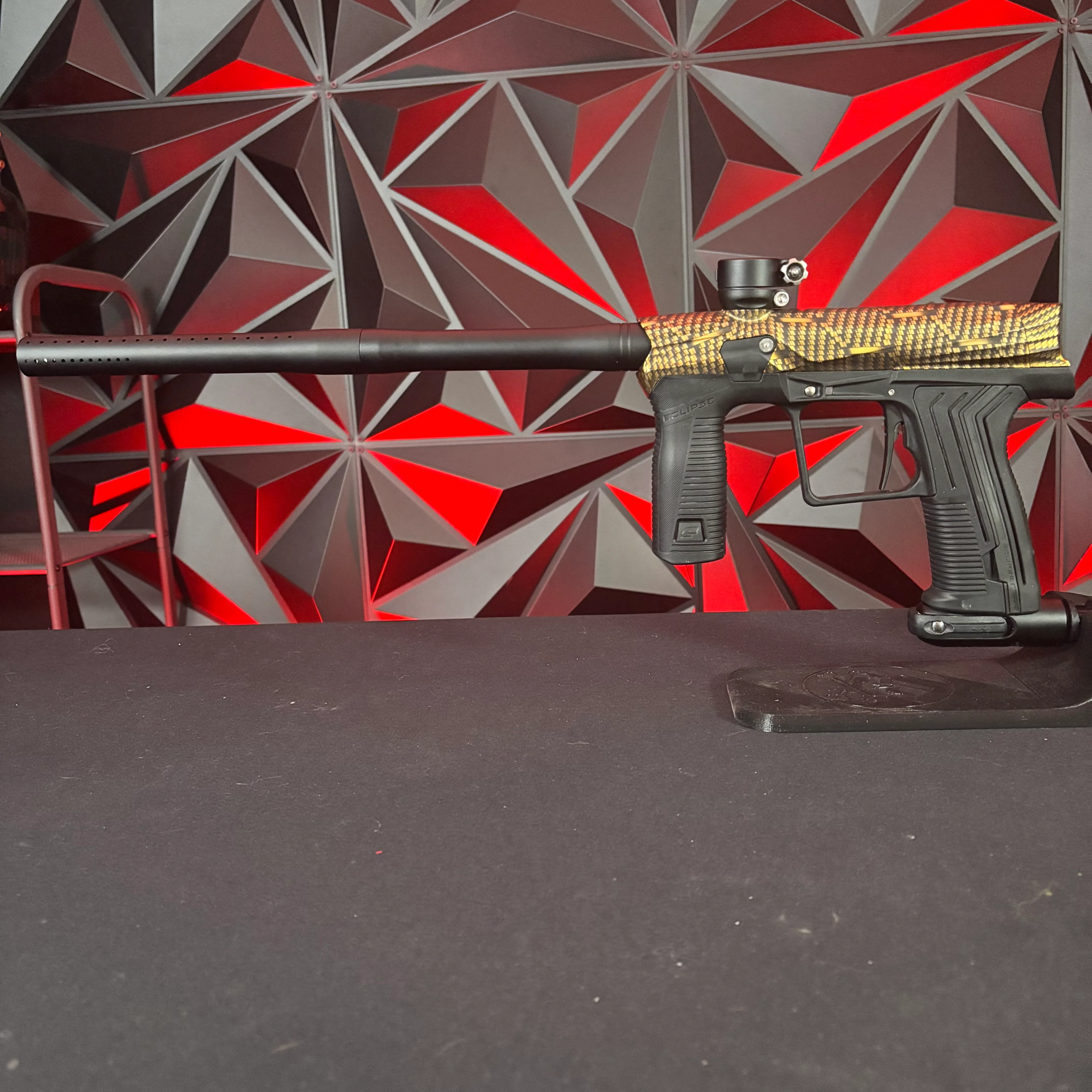 Used Planet Eclipse/HK Army  Etha 3 Paintball Gun - Machine Gold - Image 7