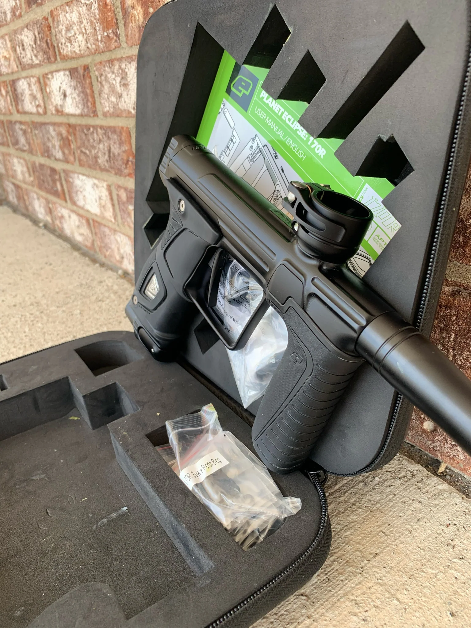 Used Planet Eclipse / HK Army Gtek 170R Paintball Gun - Black - Image 2