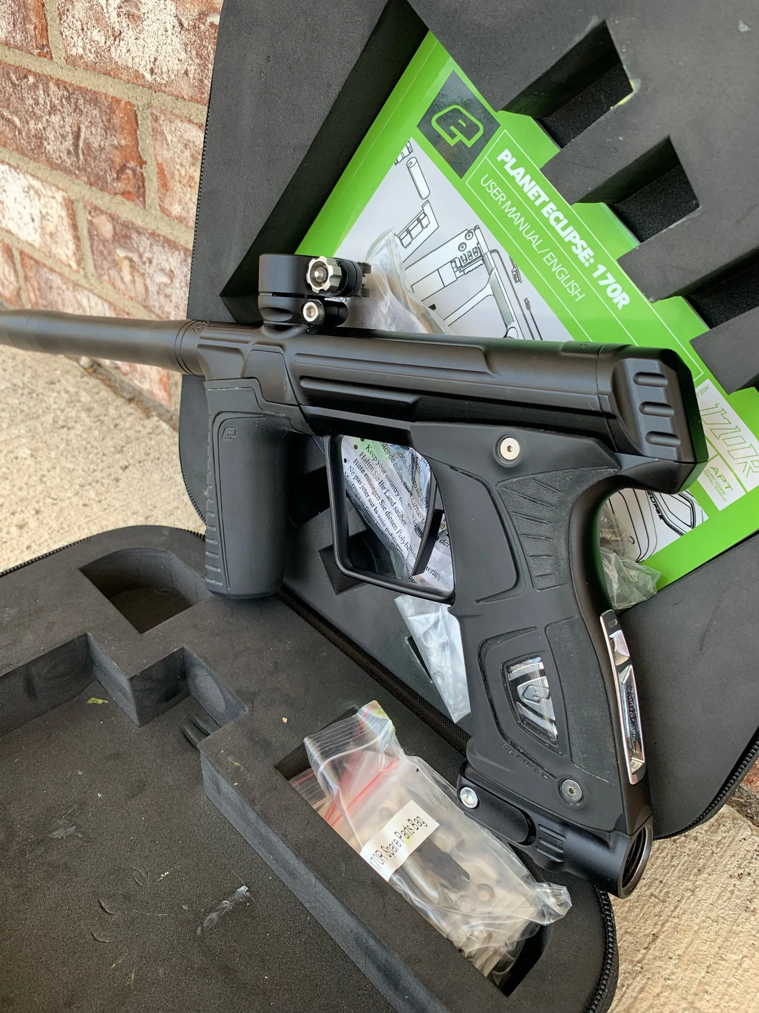 Used Planet Eclipse / HK Army Gtek 170R Paintball Gun - Black - Image 3
