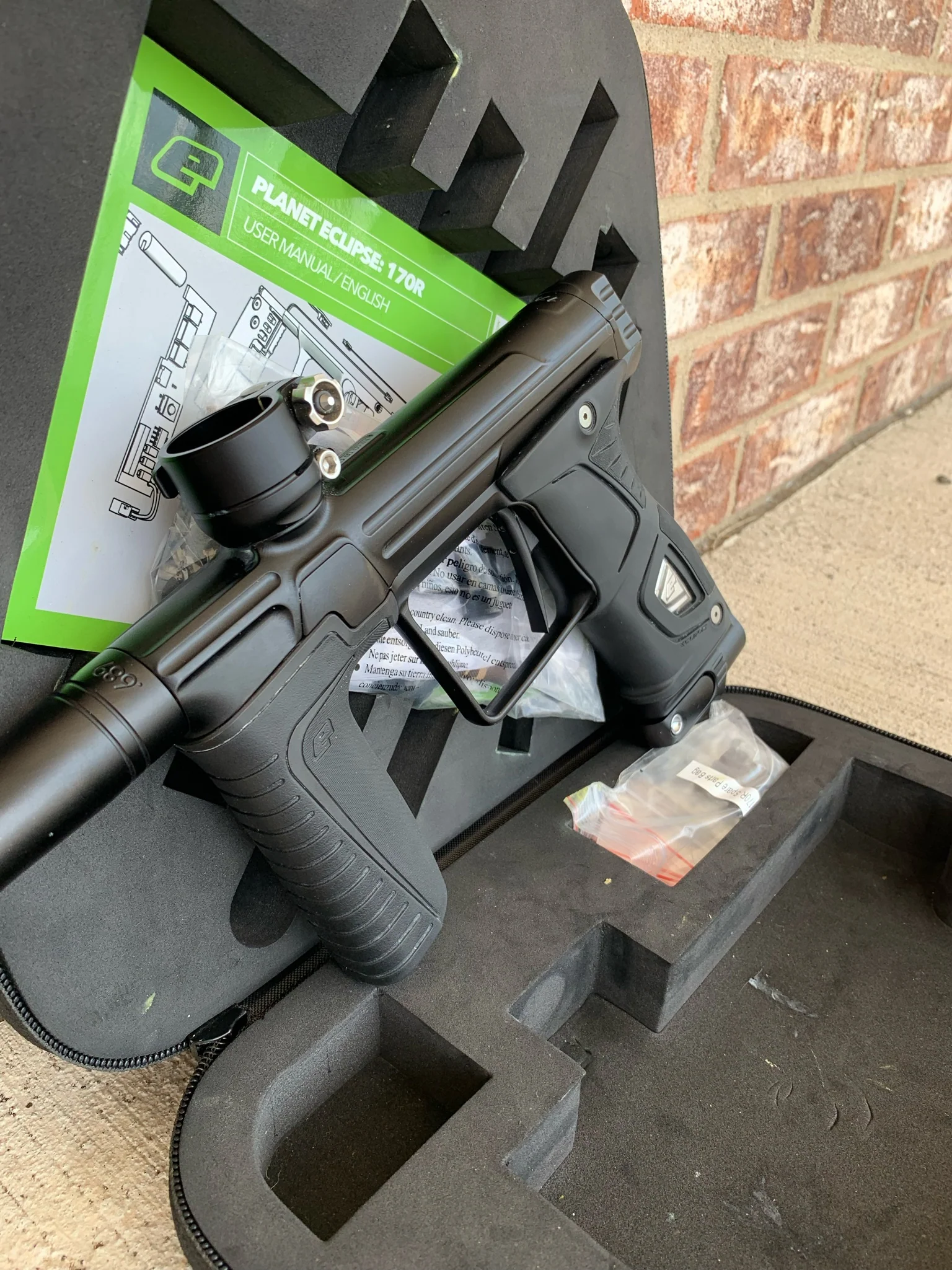 Used Planet Eclipse / HK Army Gtek 170R Paintball Gun - Black - Image 4