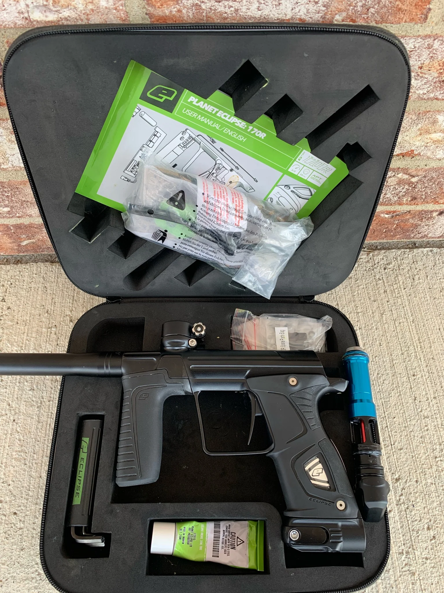 Used Planet Eclipse / HK Army Gtek 170R Paintball Gun - Black - Image 5