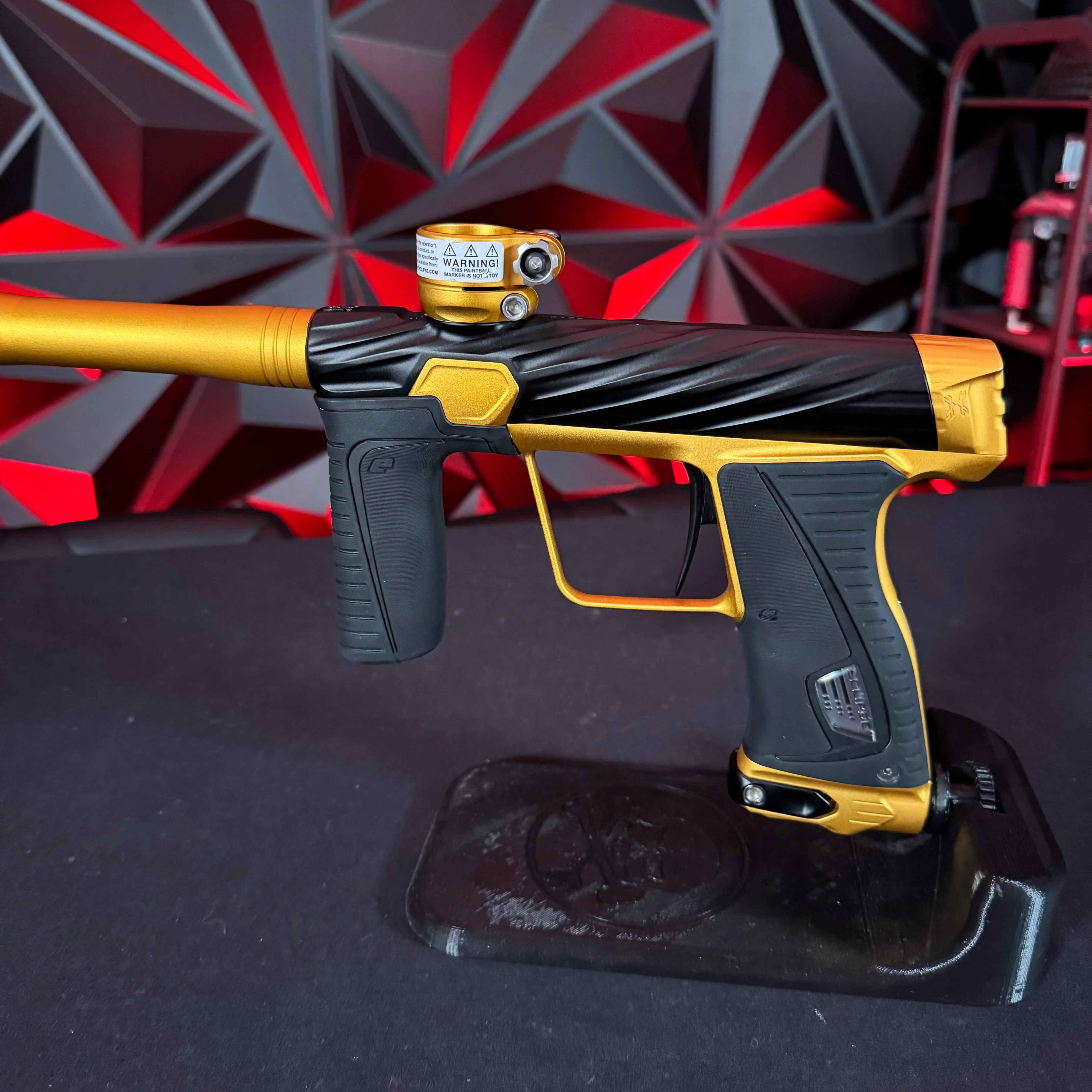 Used Planet Eclipse/HK Army Orbit Gtek 180R Paintball Gun - Black/Gold - Image 3