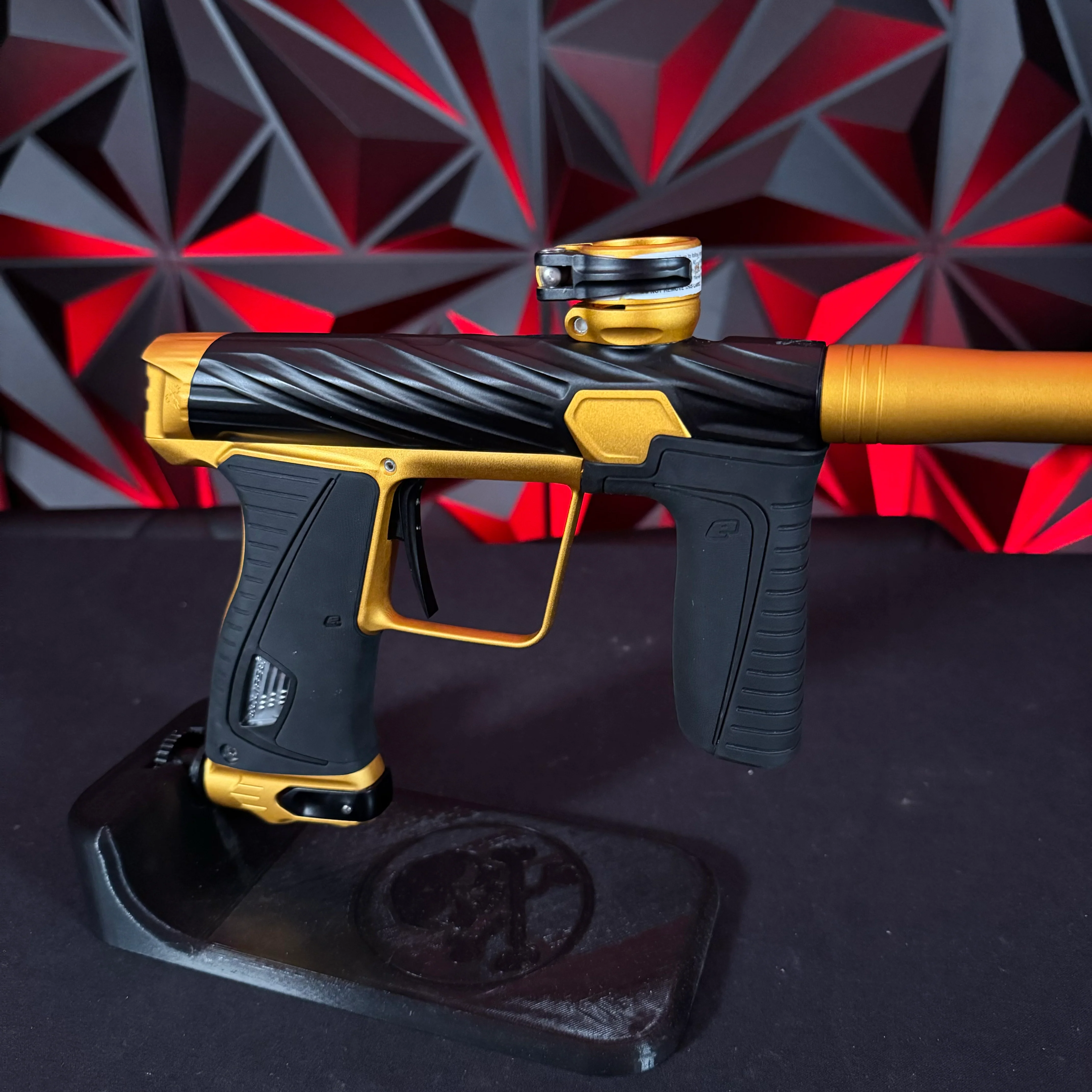 Used Planet Eclipse/HK Army Orbit Gtek 180R Paintball Gun - Black/Gold - Image 4