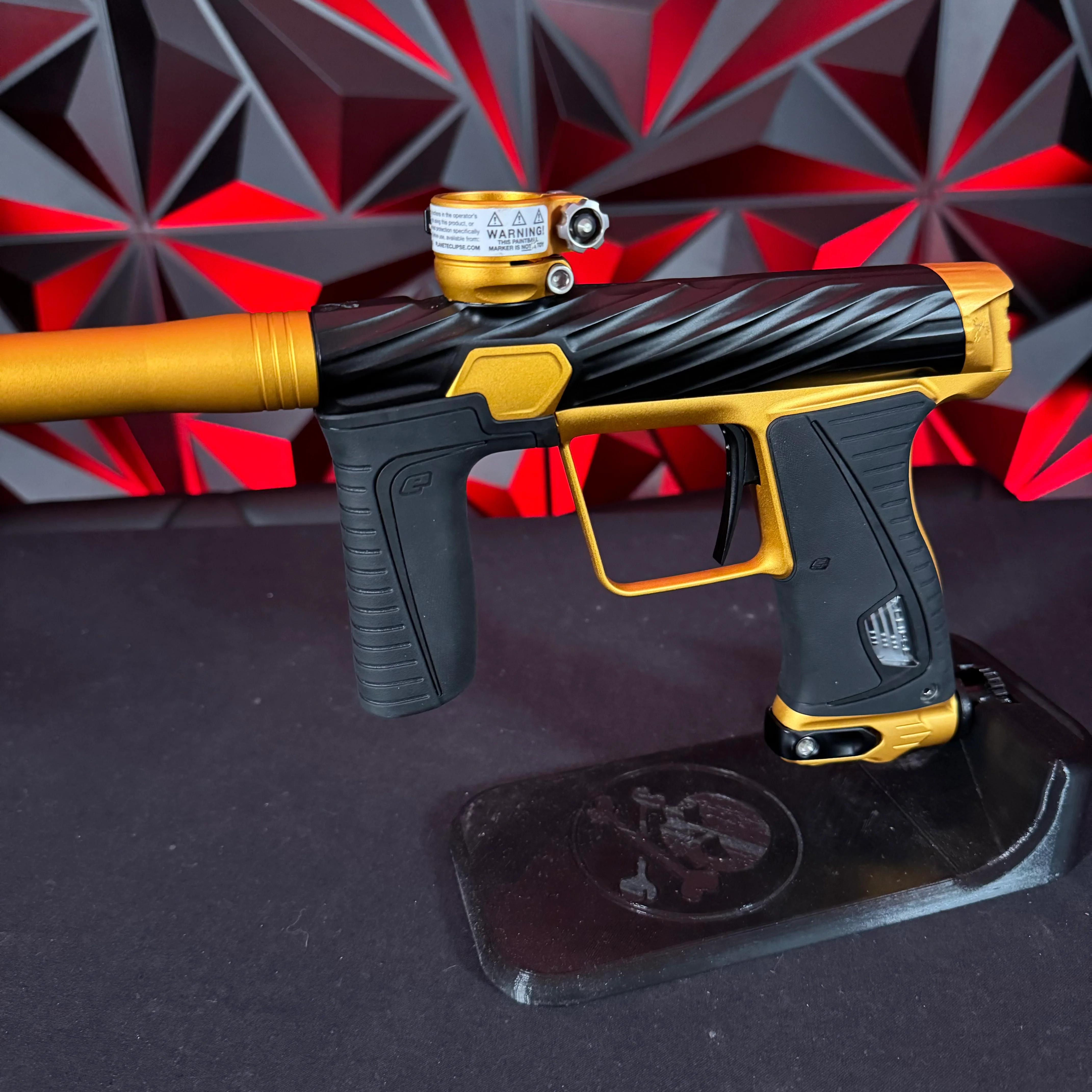 Used Planet Eclipse/HK Army Orbit Gtek 180R Paintball Gun - Black/Gold - Image 5
