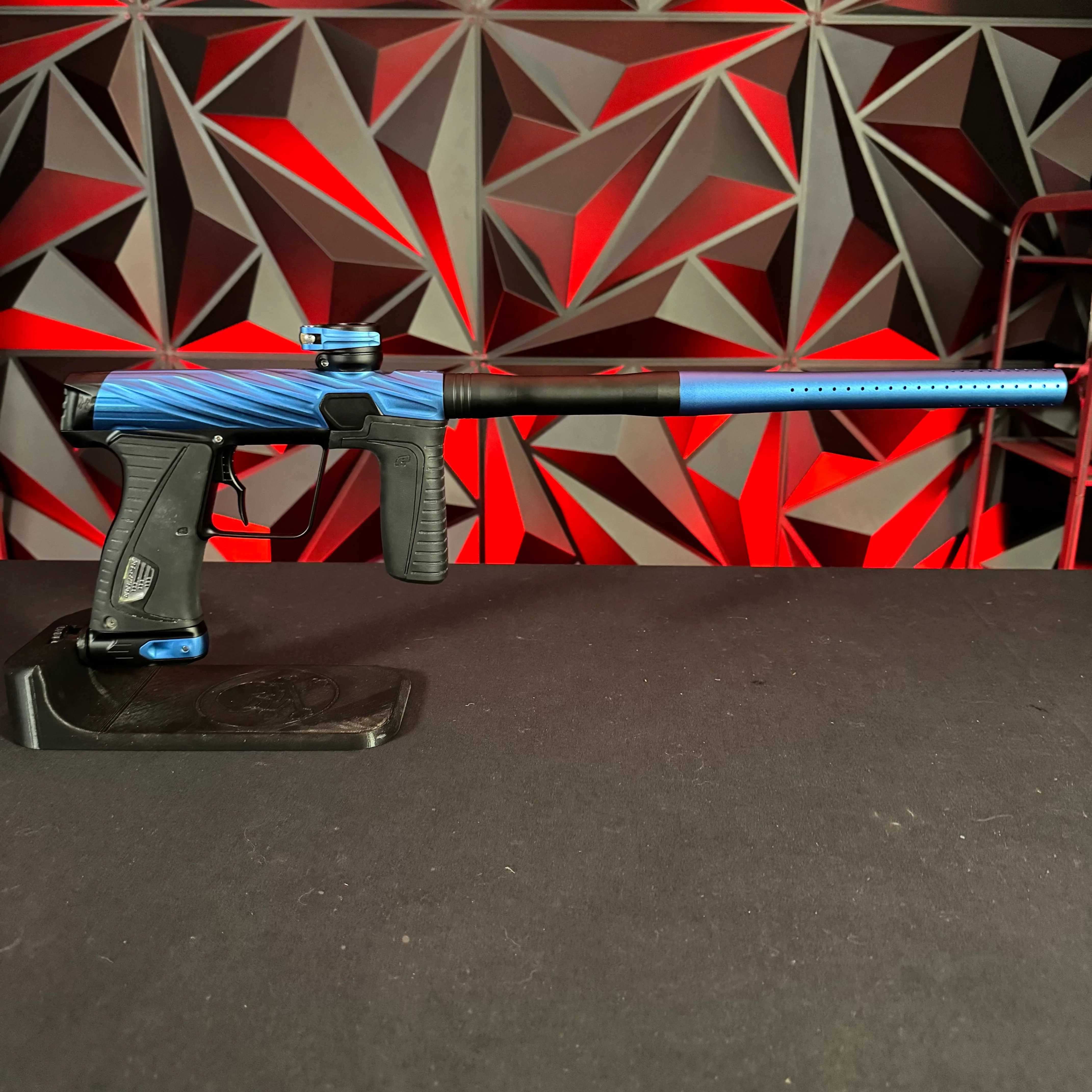 Used Planet Eclipse/HK Army Orbit Gtek 180R Paintball Gun - Cobalt (Blue/Black) - Image 6