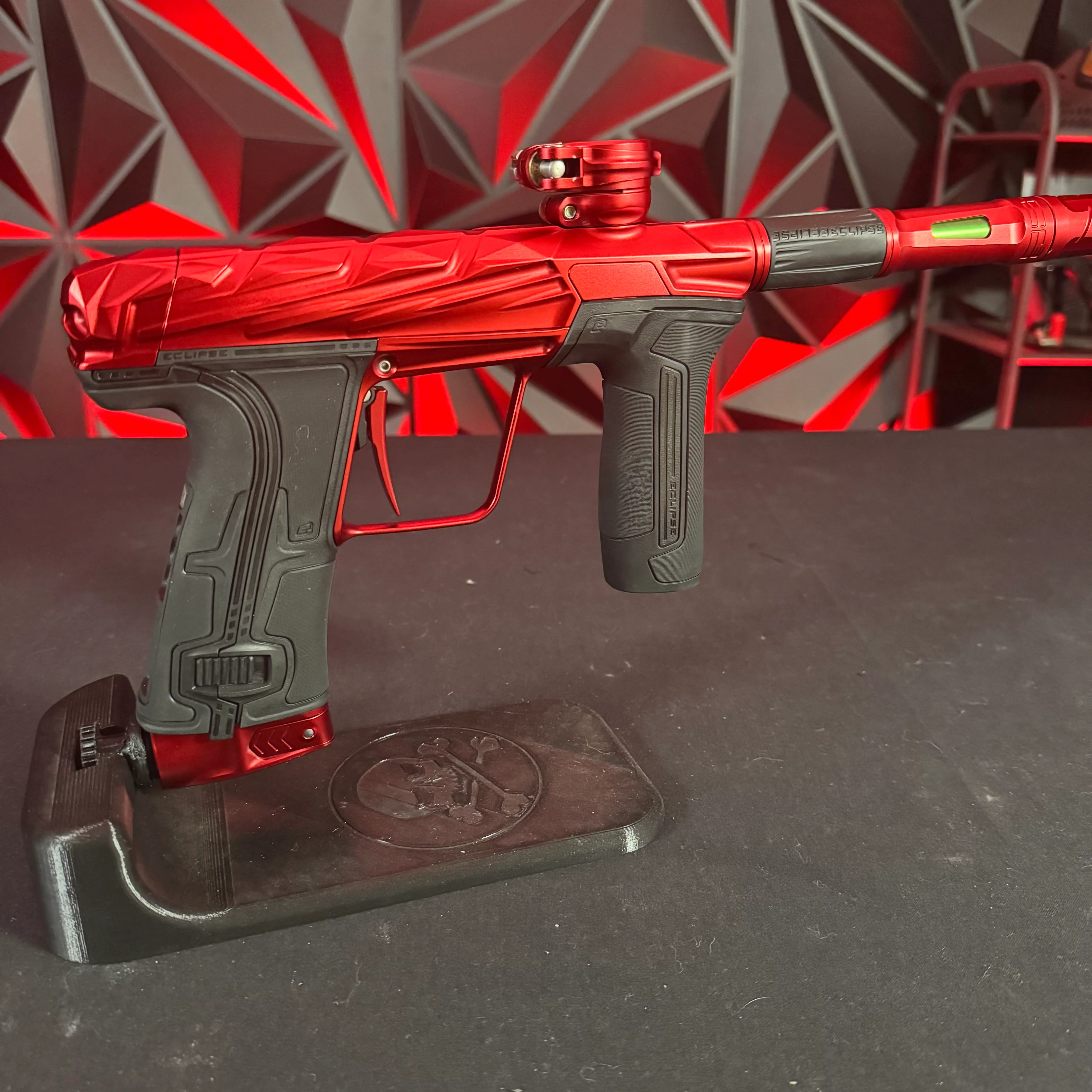 Used Planet Eclipse/Infamous CS3 Paintball Gun - Pure Red - Image 2