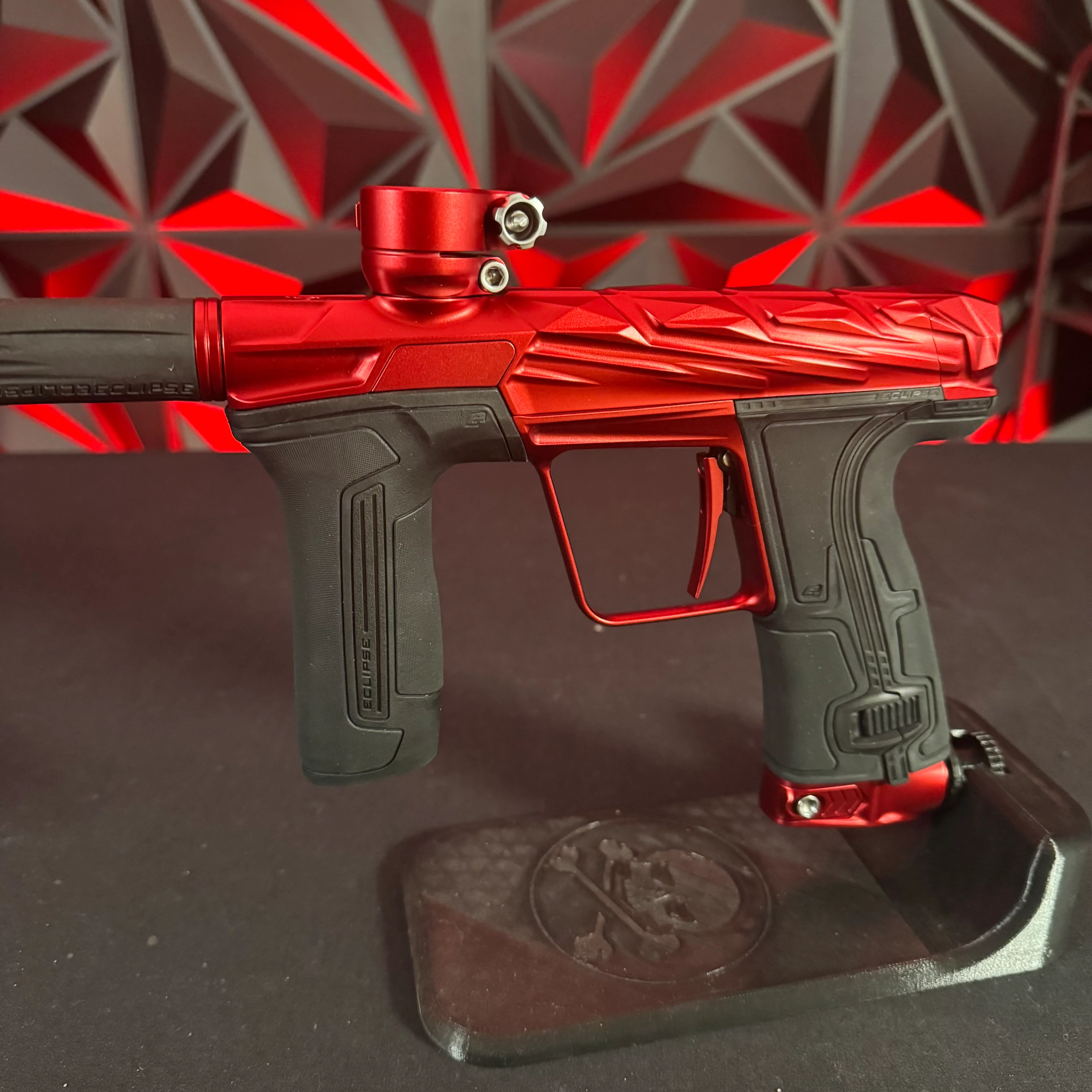 Used Planet Eclipse/Infamous CS3 Paintball Gun - Pure Red - Image 5